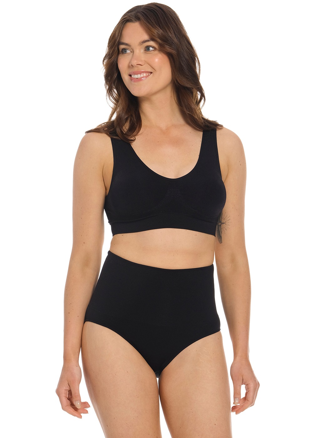 Thumbnail - MAGIC Bodyfashion Slip eng, hoch geschnitten, formend, nahtlos, bequem, basic, schimmernd