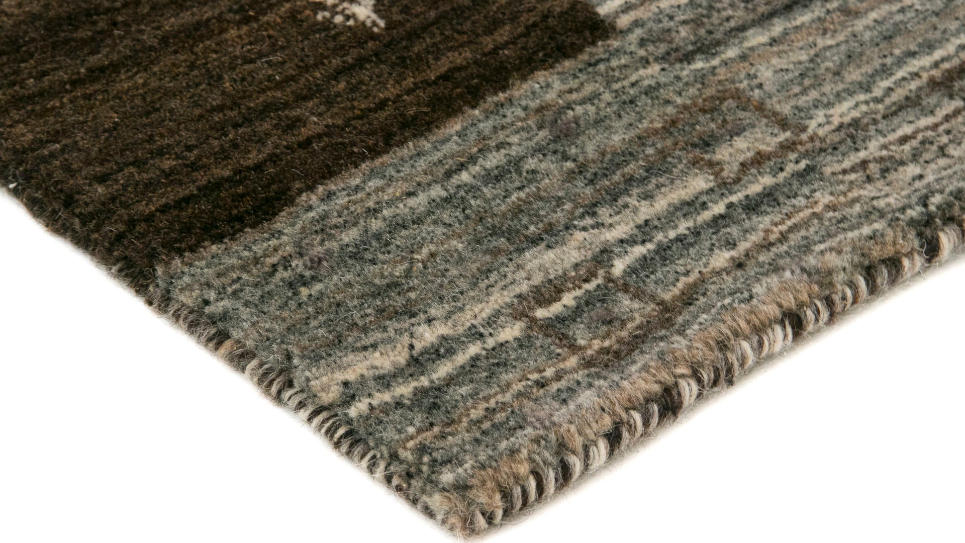 carpetfine Wollteppich »Gabbeh Helen«, rechteckig, 15 mm Höhe