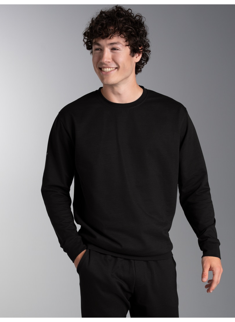 Trigema Sweatshirt "TRIGEMA Sweatshirt aus Biobaumwolle"