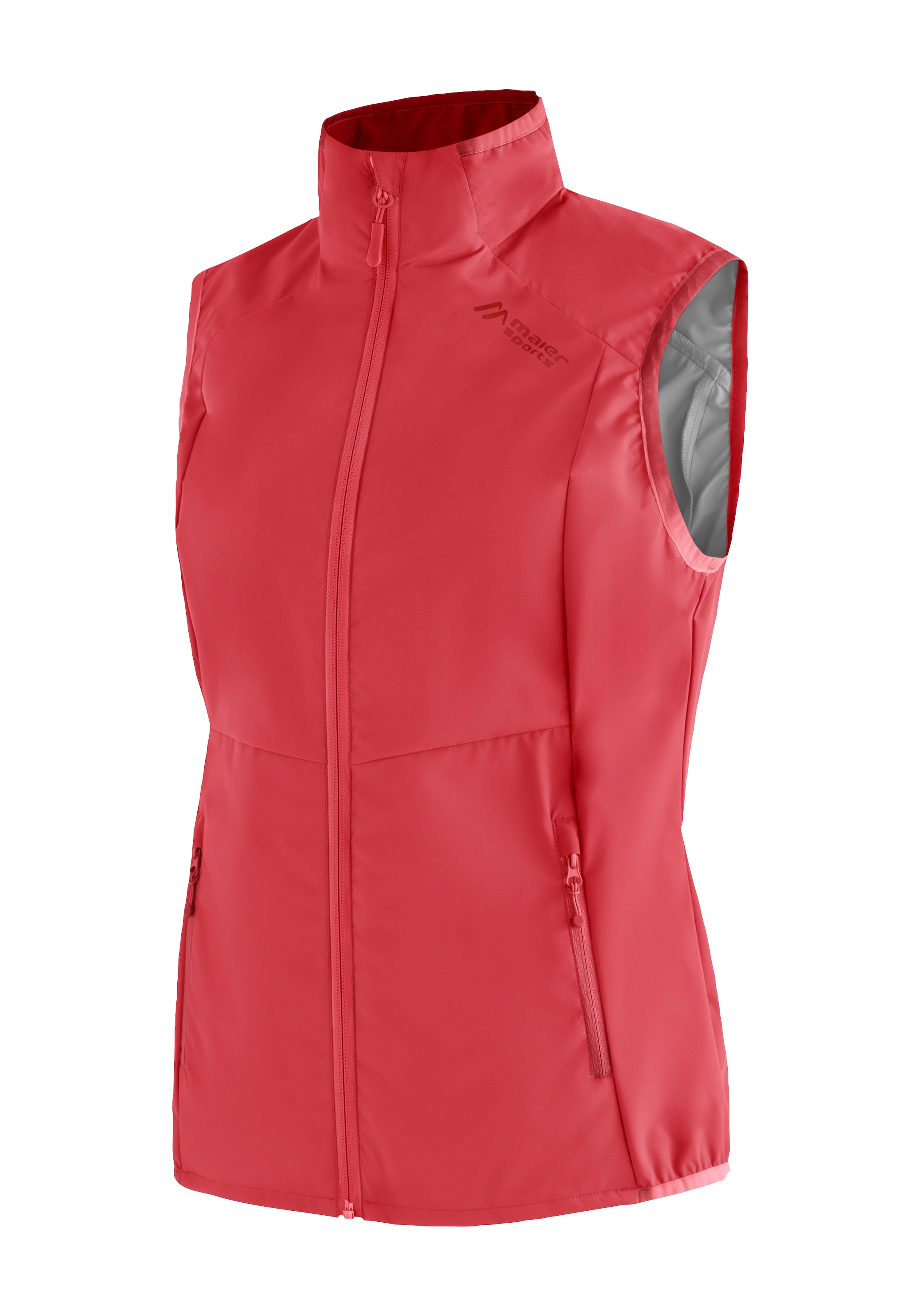 Maier Sports Softshellweste "Brims Vest W", atmungsaktive Damen Weste, wasserabweisende Outdoorweste