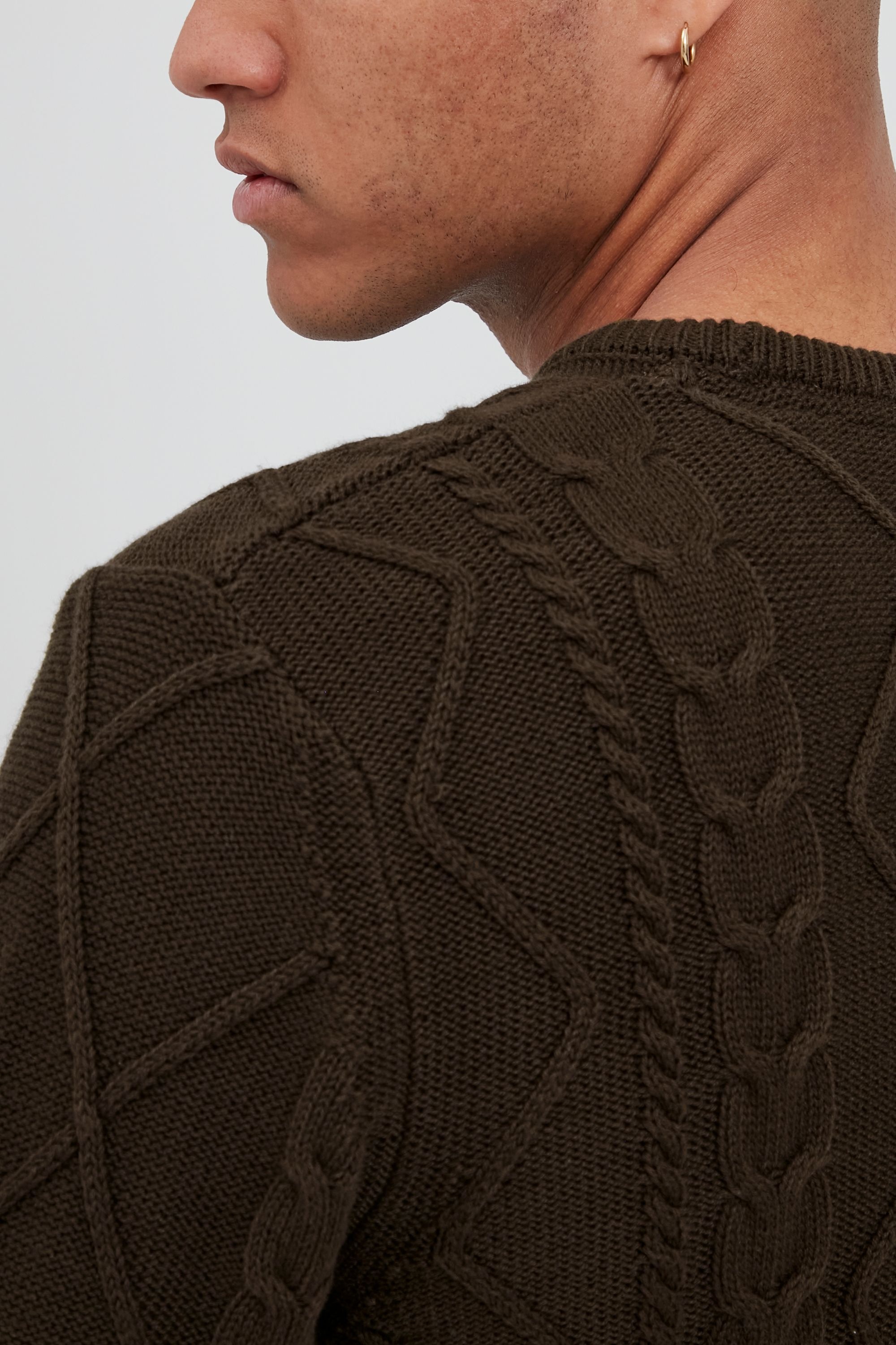 !Solid Strickfleece-Pullover »Strickpullover SDTerence«