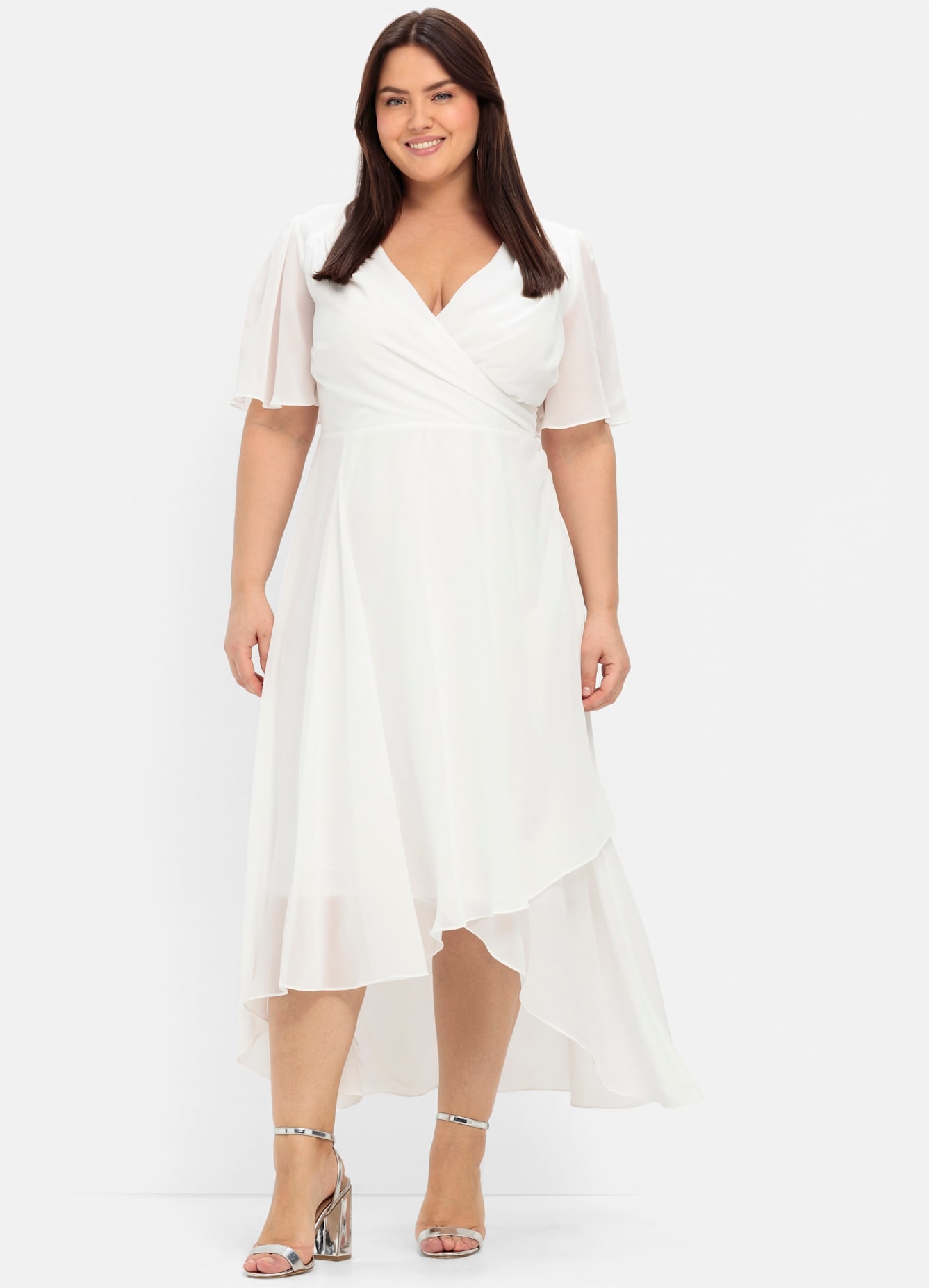 Sheego Chiffonkleid "Chiffonkleid" günstig online kaufen