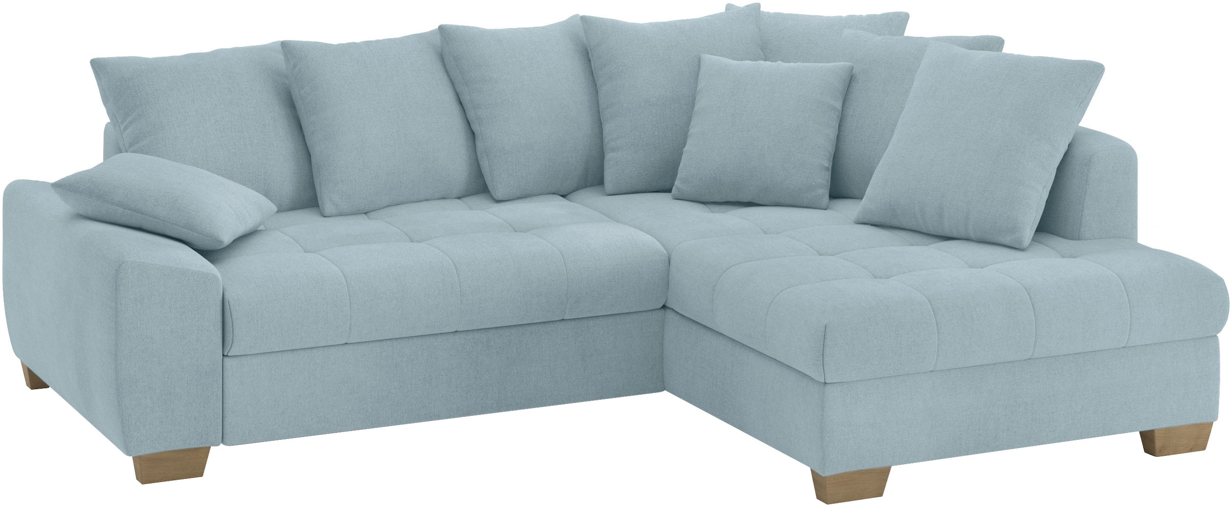 Mr. Couch Ecksofa "Nikita II, L-Form", Wahlweise mit Bettfunktion, Bettkast günstig online kaufen