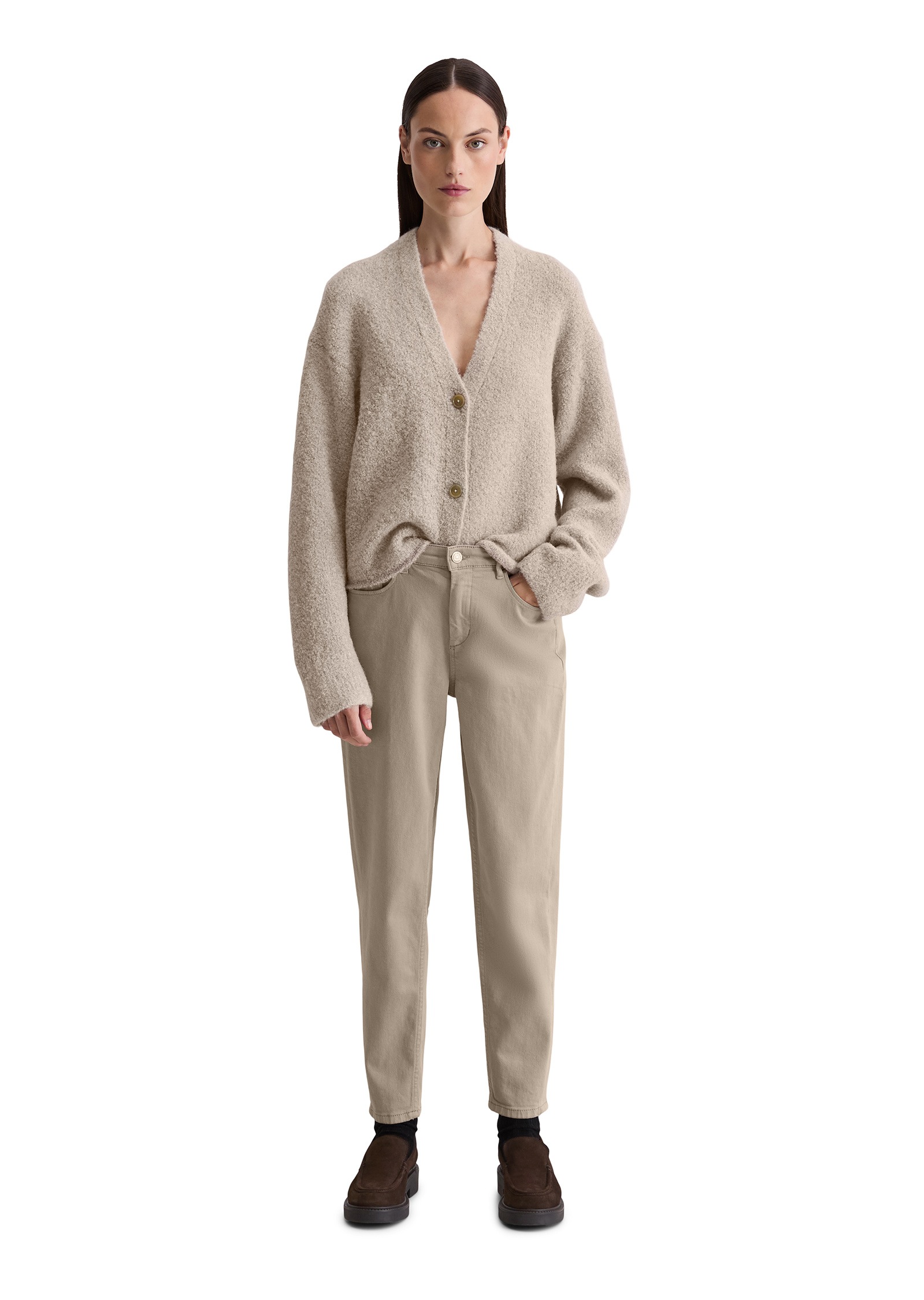 Marc O'Polo Cardigan »aus Schurwolle-Alpakawolle-Mix«