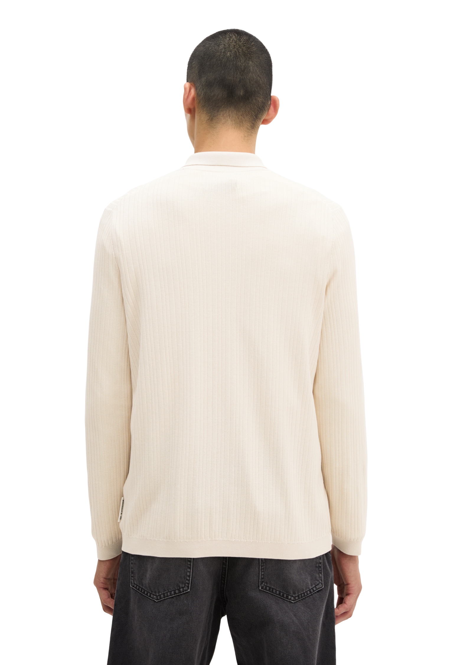 Marc O'Polo Langarmhemd »aus Bio-Baumwolle und TENCEL™ Lyocell«