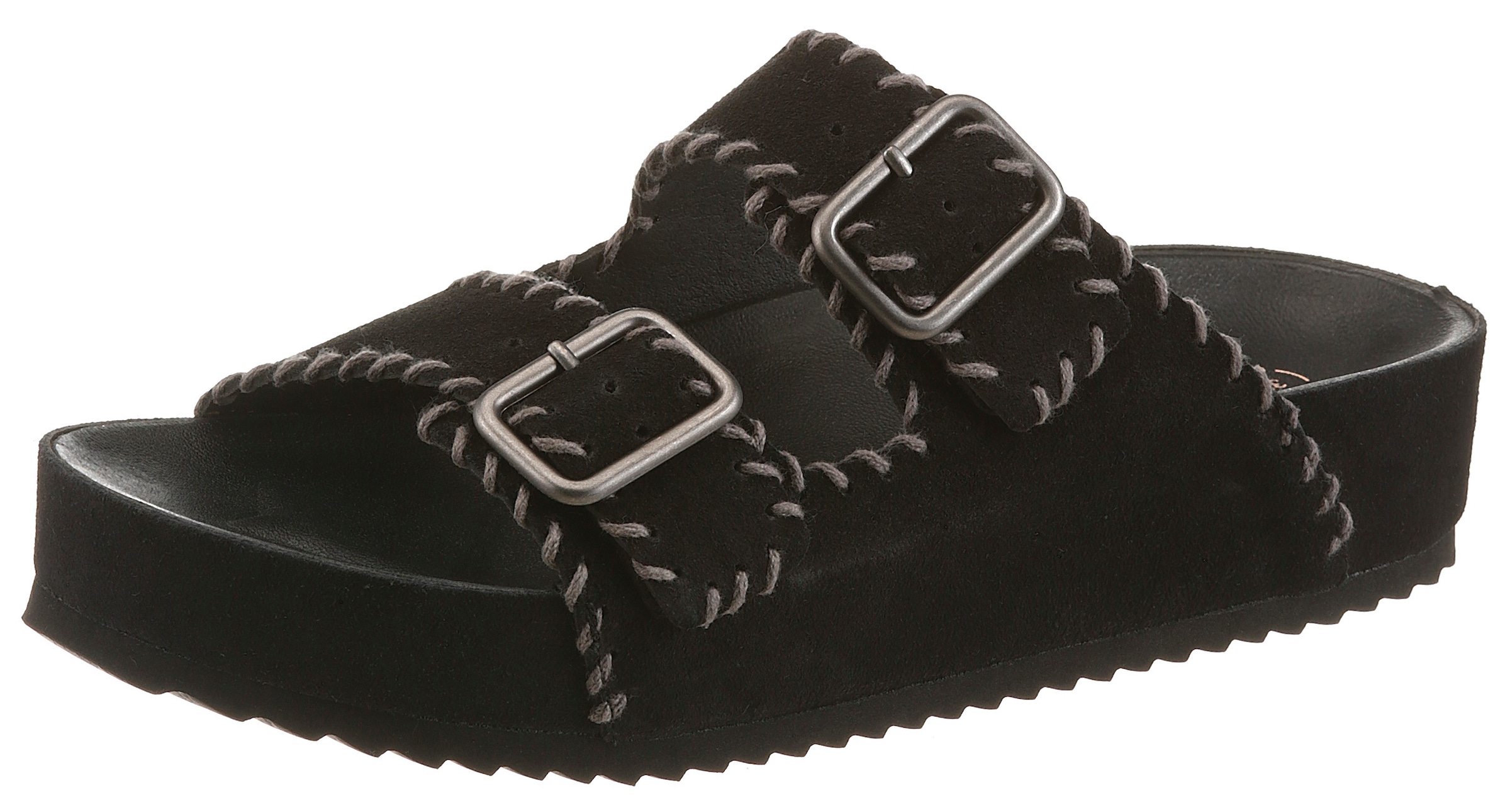 VERBENAS Pantolette "ELENA SERRAJE PASADO" Sommerschuh, Hausschuh, Strandsc günstig online kaufen