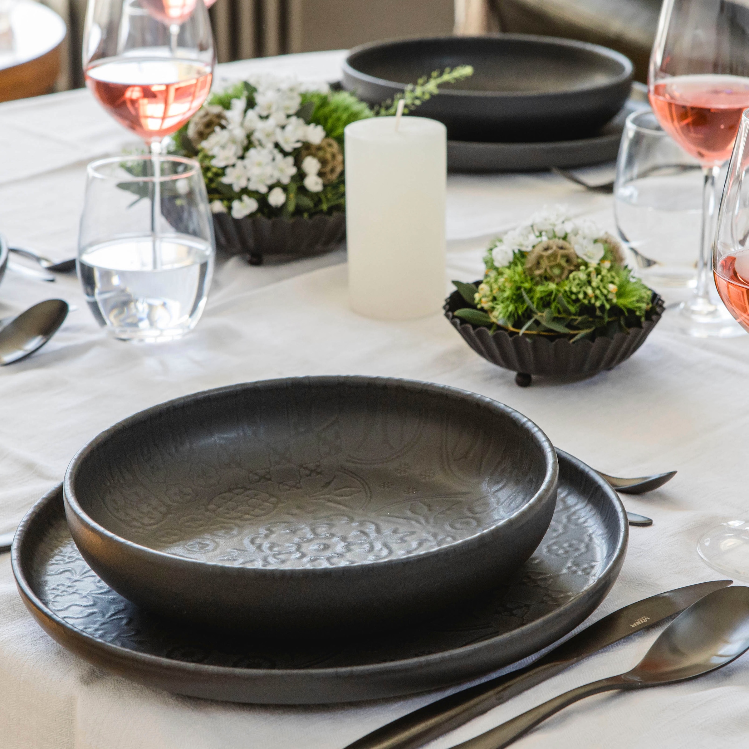 MÄSER Kombiservice "Geschirr-Set, Service Traditional Tiles" kunstvolle Orn günstig online kaufen