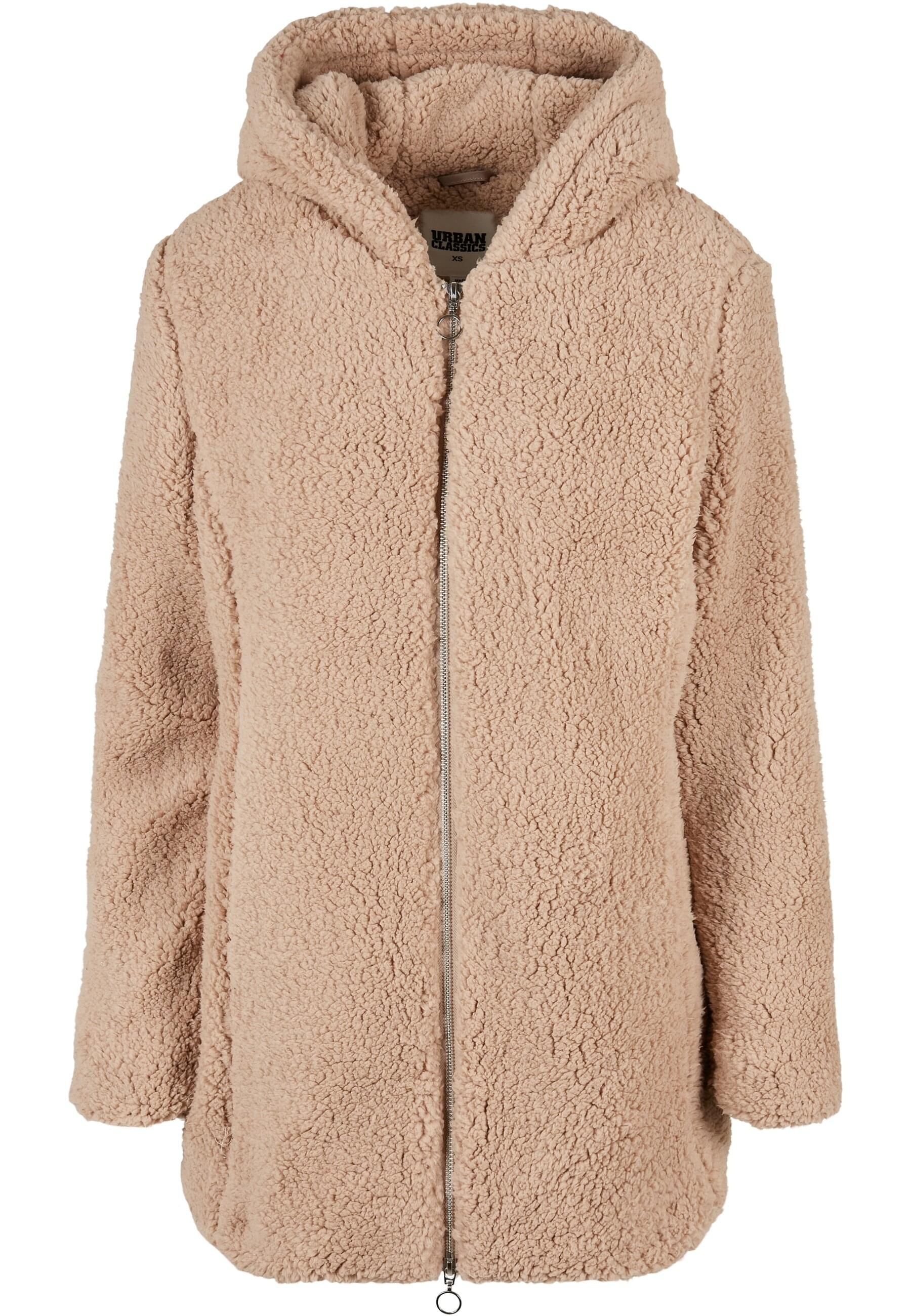URBAN CLASSICS Allwetterjacke »Urban Classics Damen Ladies Sherpa Jacket«, (1 St.), mit Kapuze