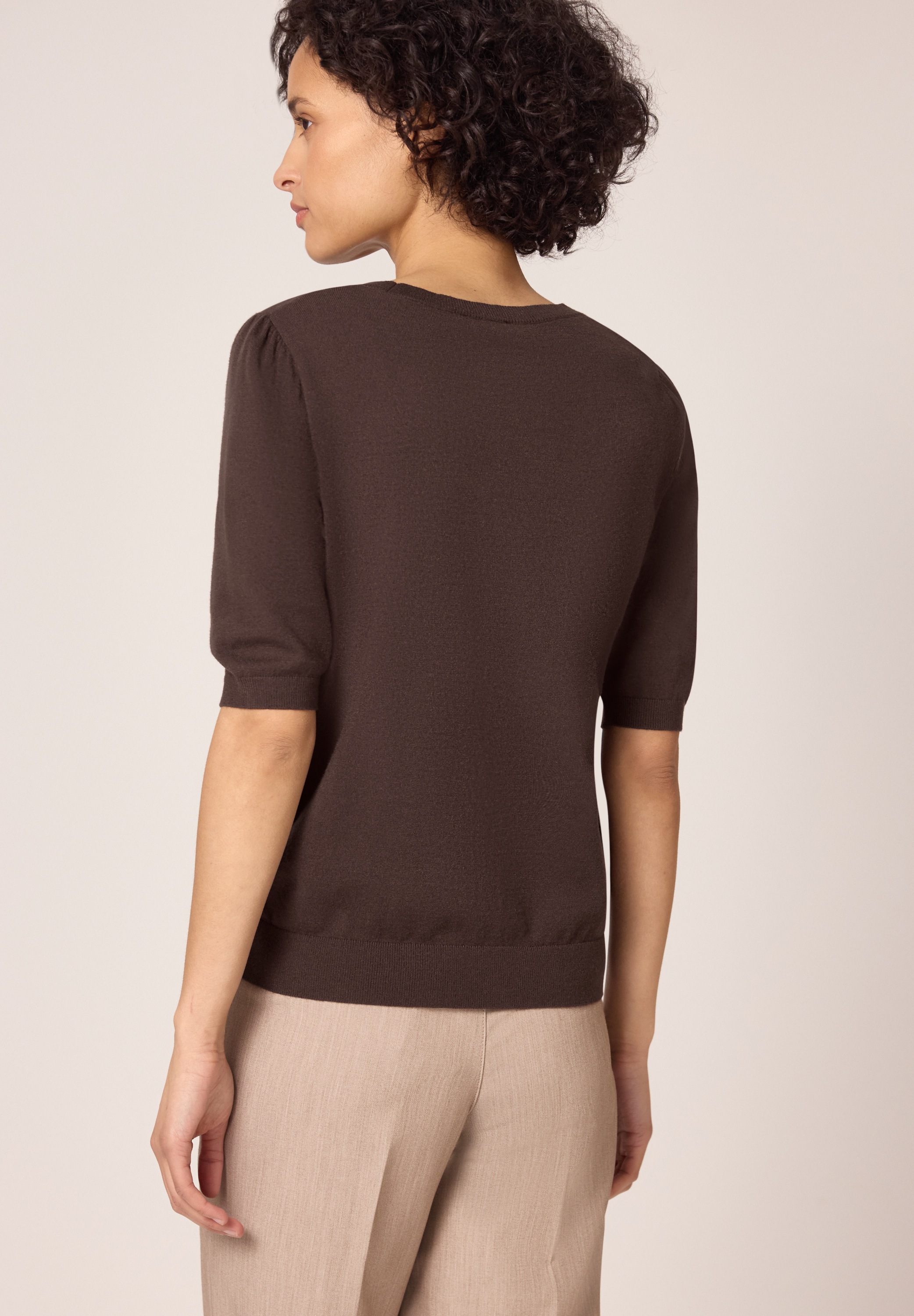 STREET ONE Strickpullover mit Rundhalsausschnitt günstig online kaufen