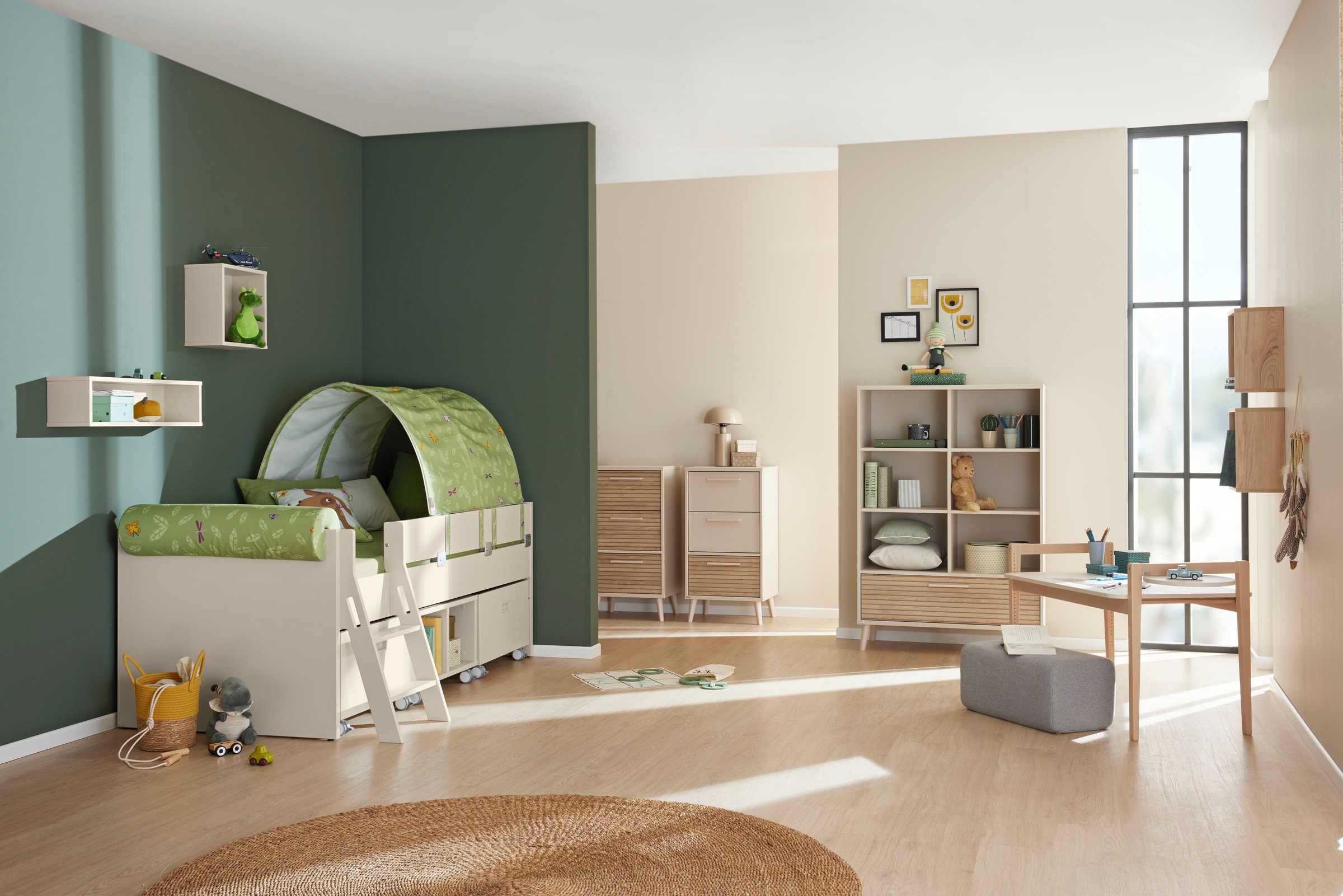 PAIDI Tischplatte  Little Cloud ¦ blau ¦ Maße (cm): B: 61 H: 1,6 T: 93.2 Ti günstig online kaufen