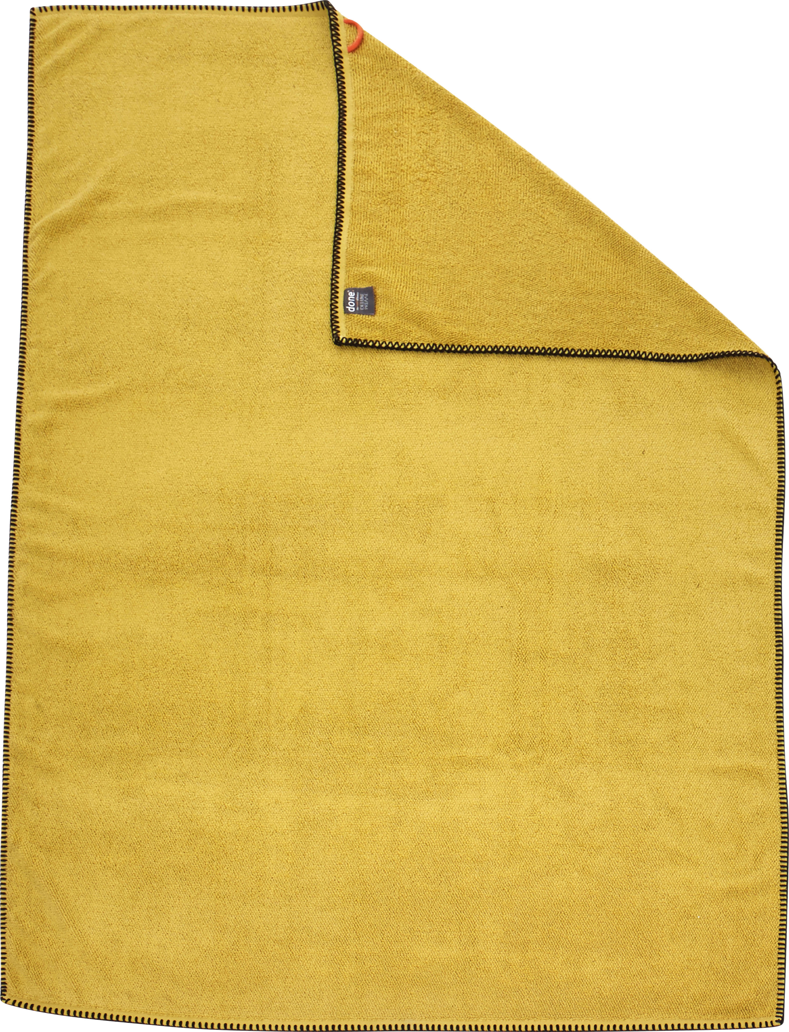 done. Duschtuch "Deluxe Prime" Uni-Farben, aus hochwertigem Zwirnfrottier, mit Ziernaht