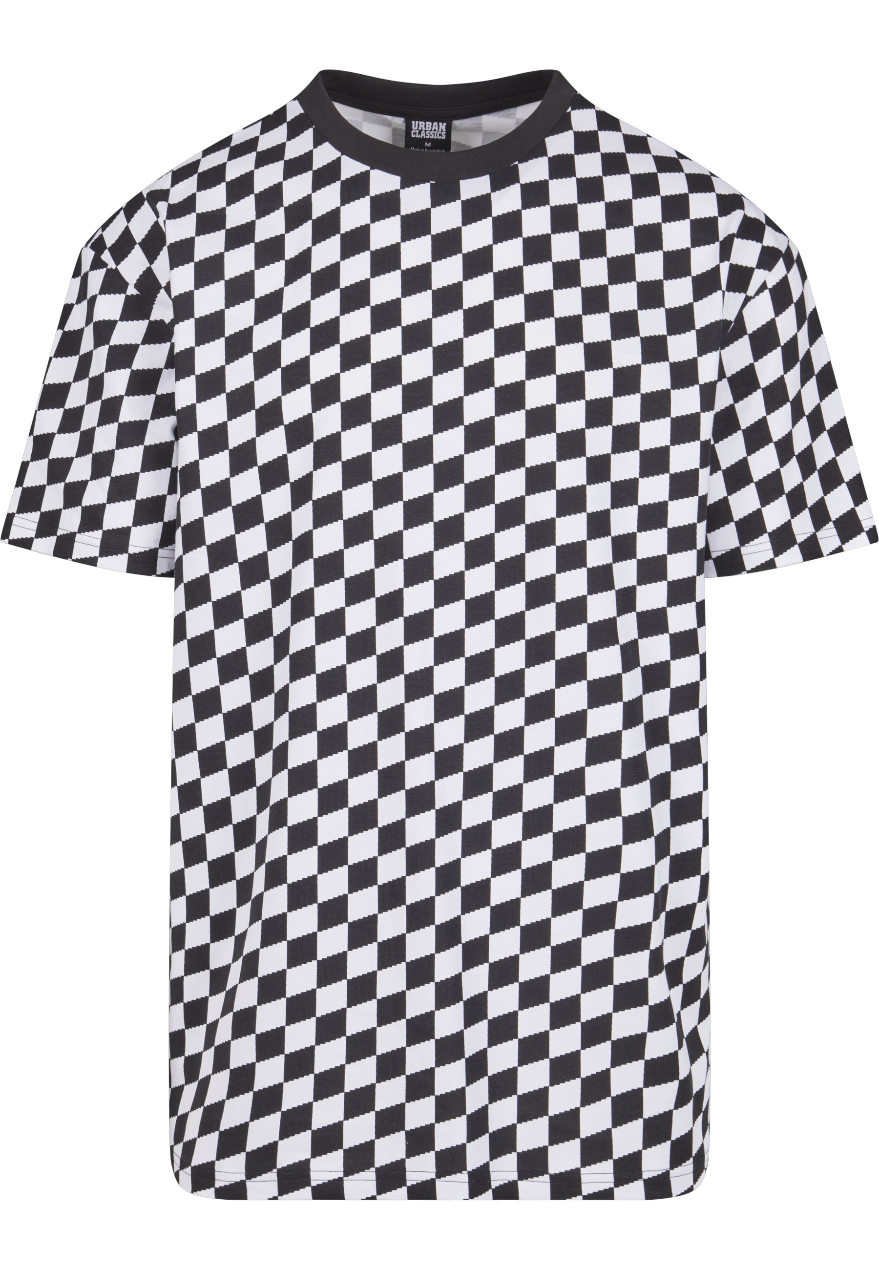 URBAN CLASSICS Langarmhemd "Urban Classics Herren Oversized Check Tee" 1 St günstig online kaufen