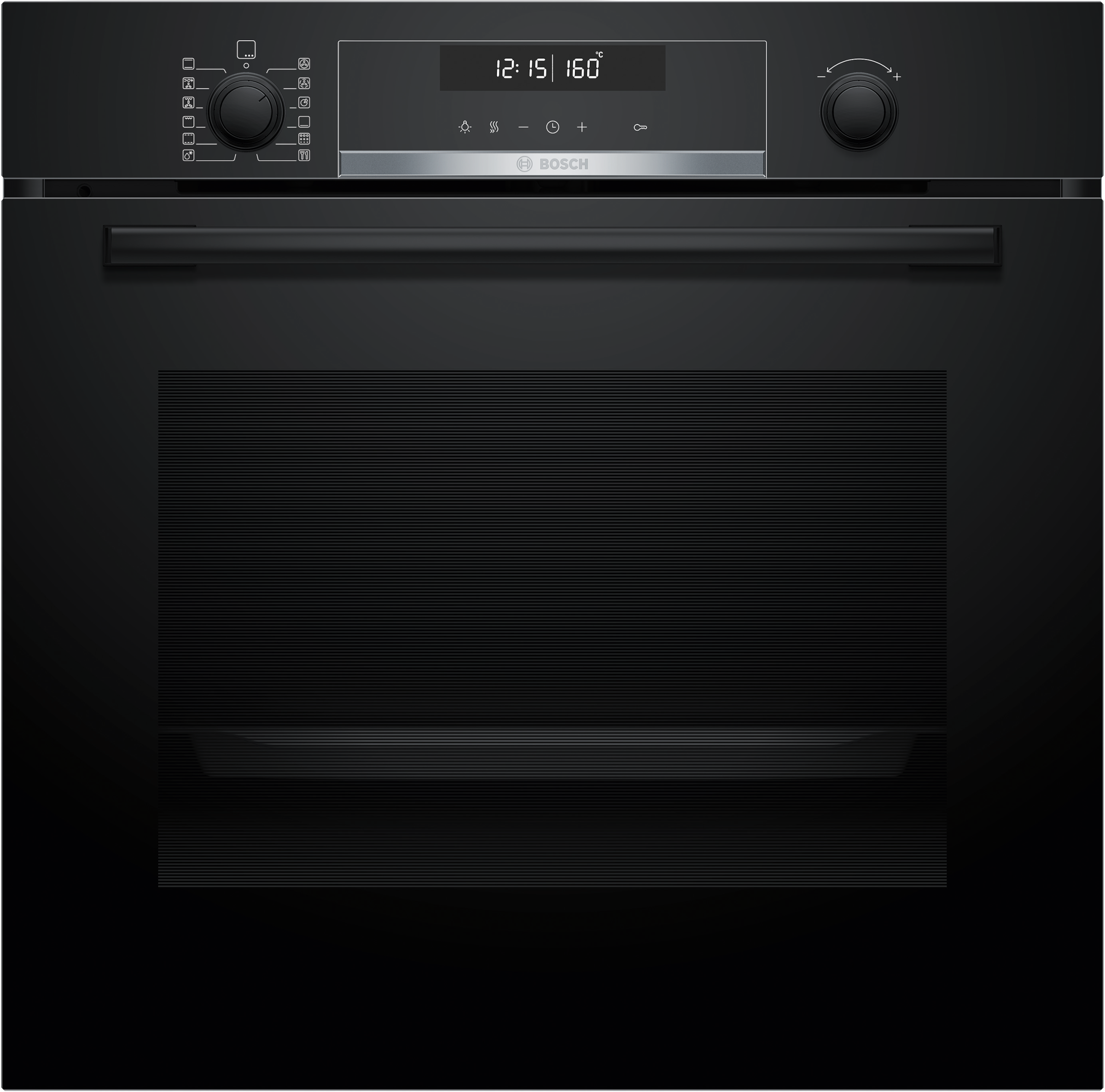 BOSCH Pyrolyse Backofen Serie 6 "HBG578BB3", mit Teleskopauszug nachrüstbar