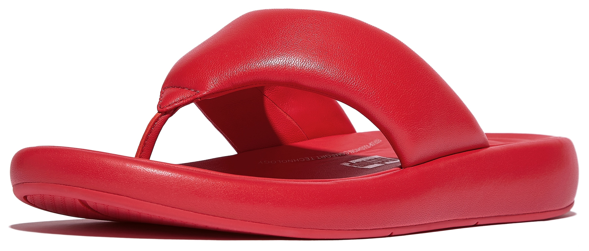 Fitflop Zehentrenner "iQUSHION D-LUXE", Flats, Slides, Sandale mit weichem günstig online kaufen