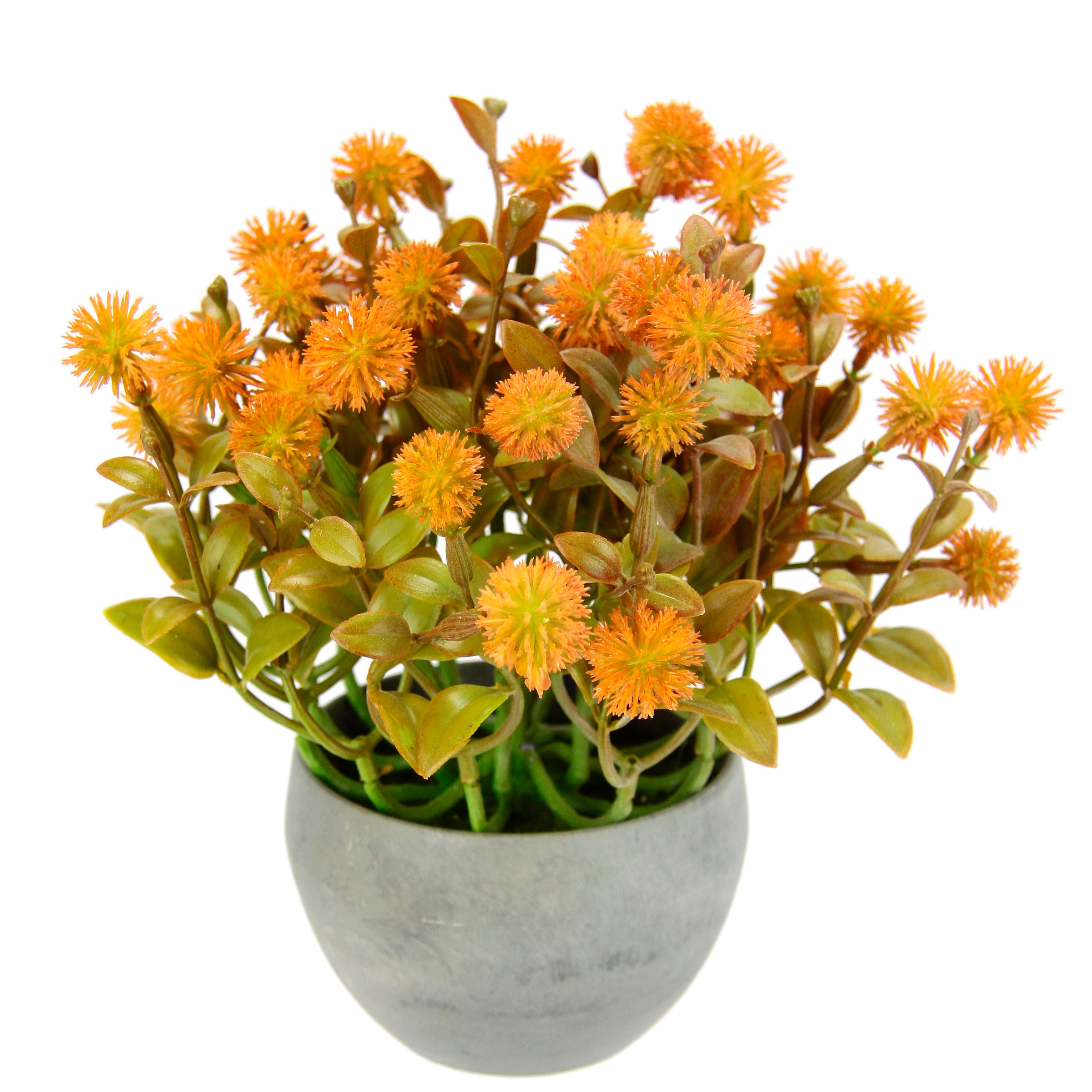 I.GE.A. Kunstpflanze »Margerite im Pflanze kaufen Busch Künstliche Blütenbusch BAUR Tischdeko | Blumen Topf«, Kunstblumen Deko