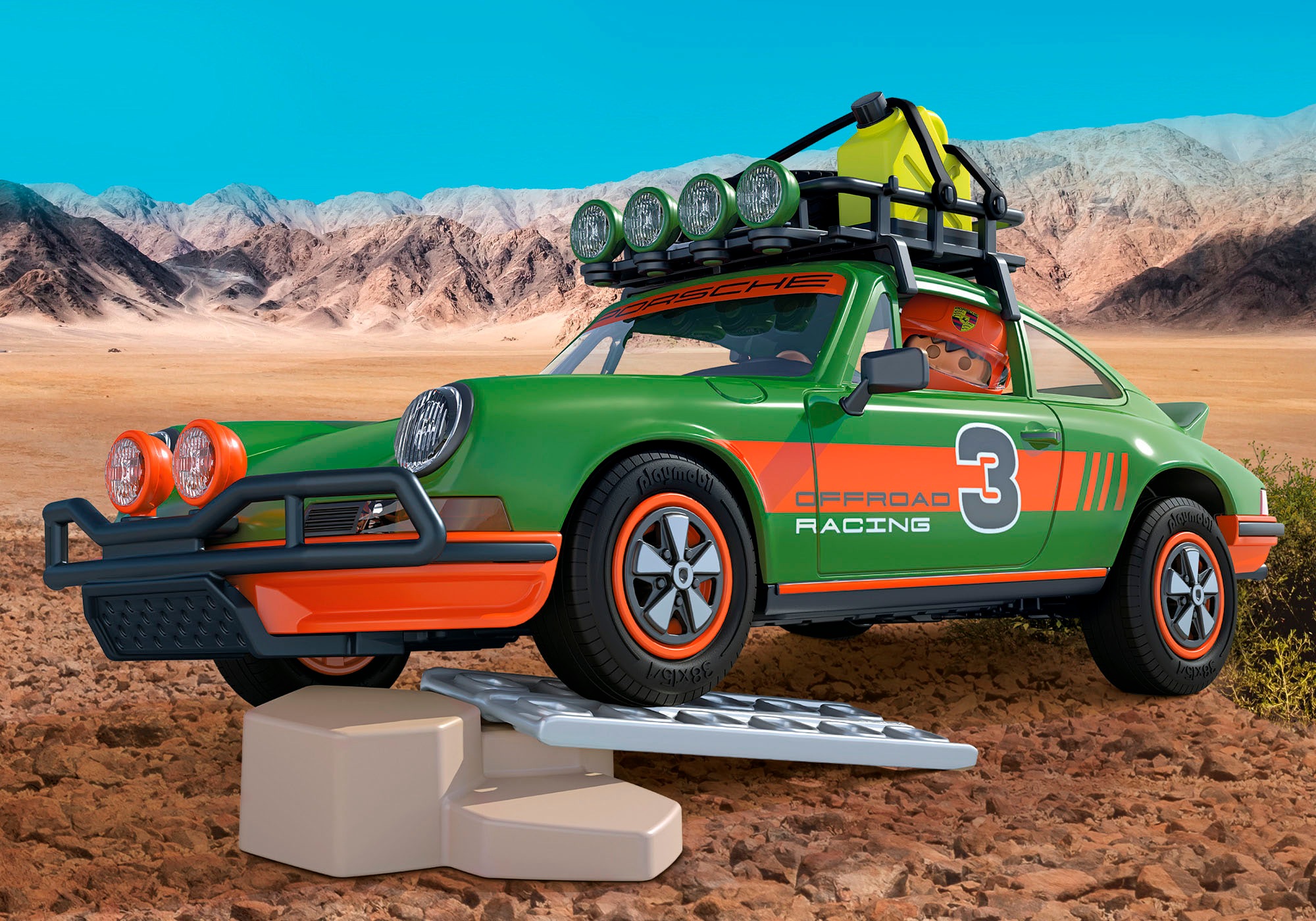 Playmobil® Konstruktions-Spielset »Porsche 911 Carrera RS 2.7 Offroad (71436), Cars«, (47 St.), Made in Germany