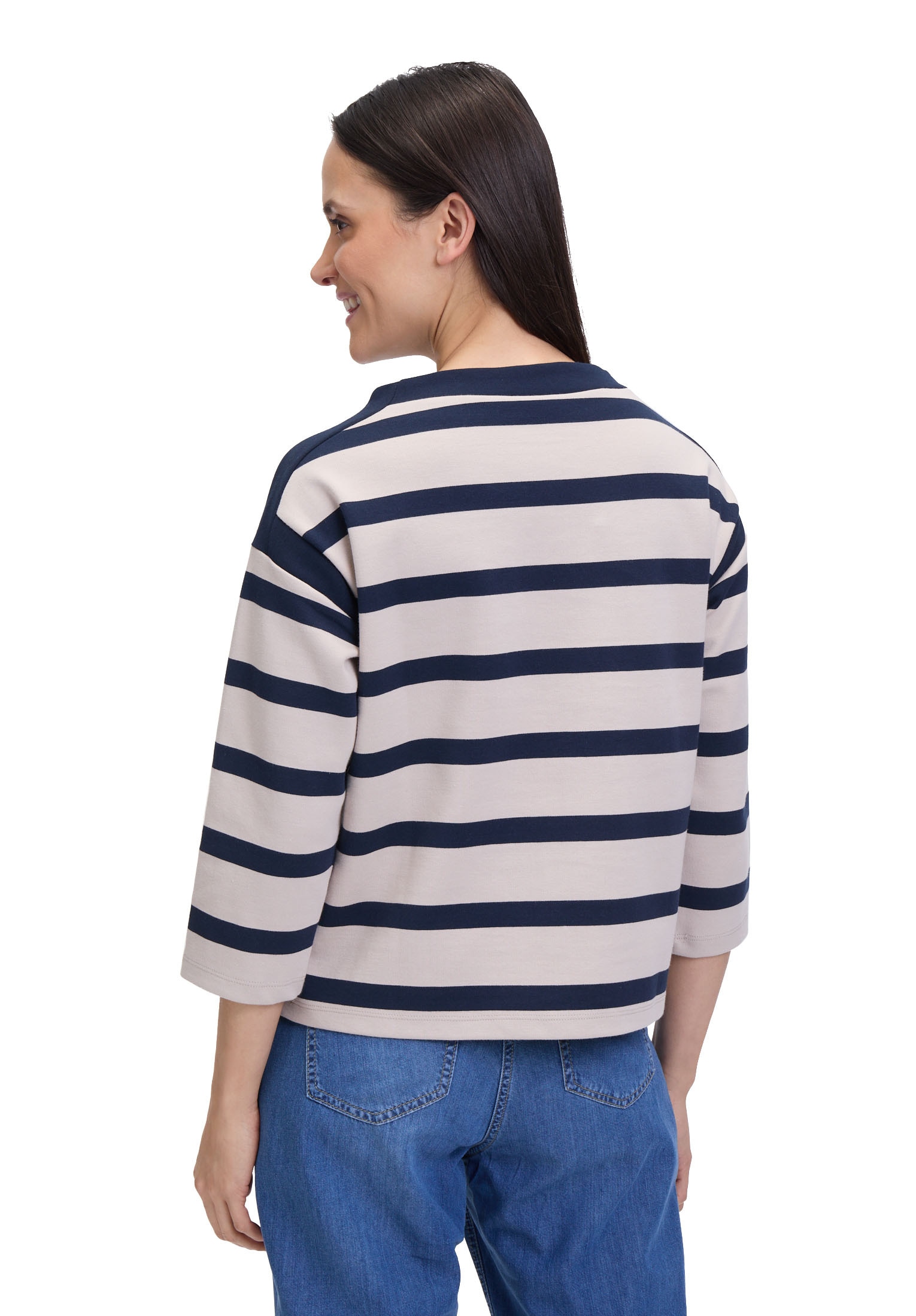 Betty Barclay Sweatshirt »Betty Barclay Sweatshirt mit Kragen«, Muster