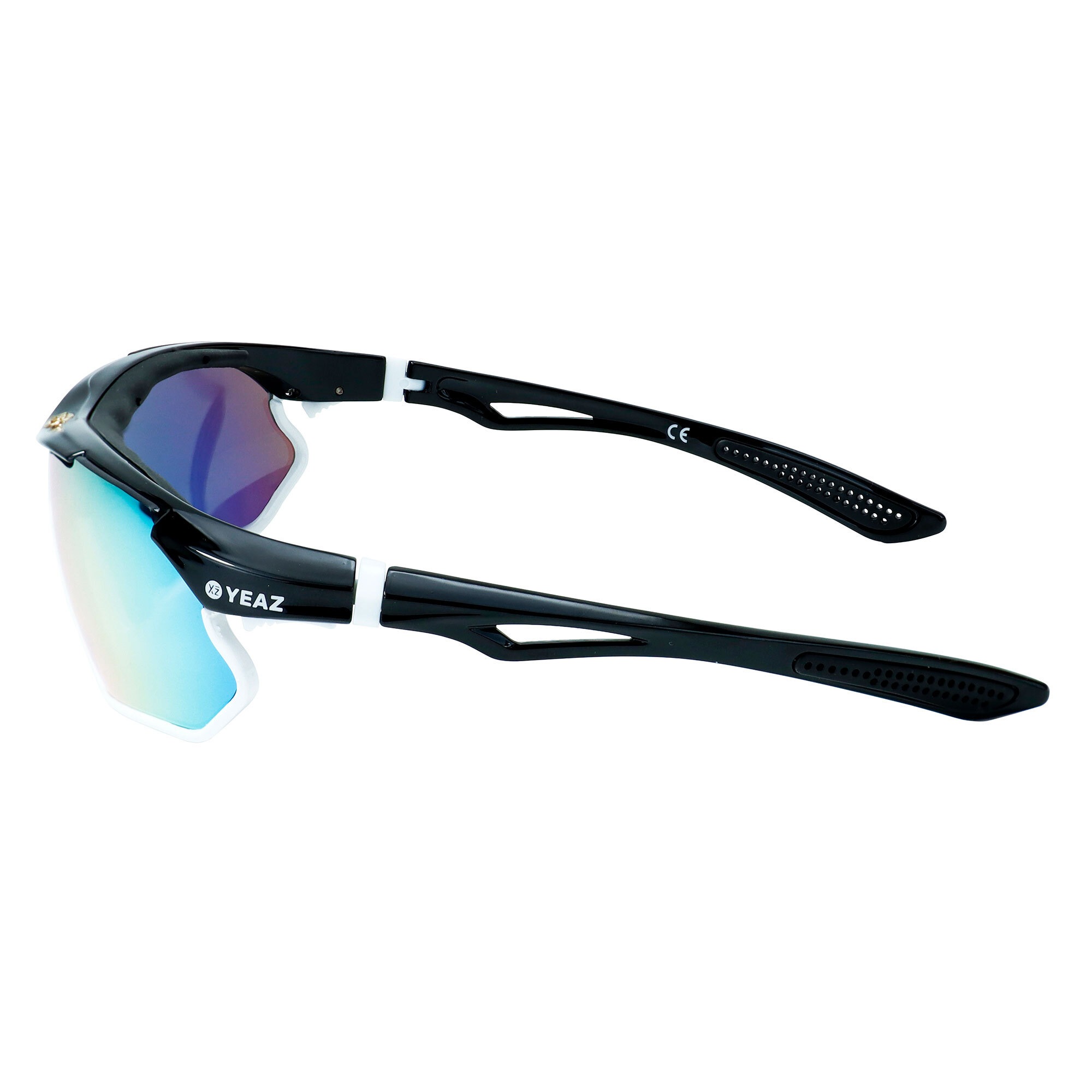 YEAZ SUNRAY Sports Sunglasses Black/White/Red 2