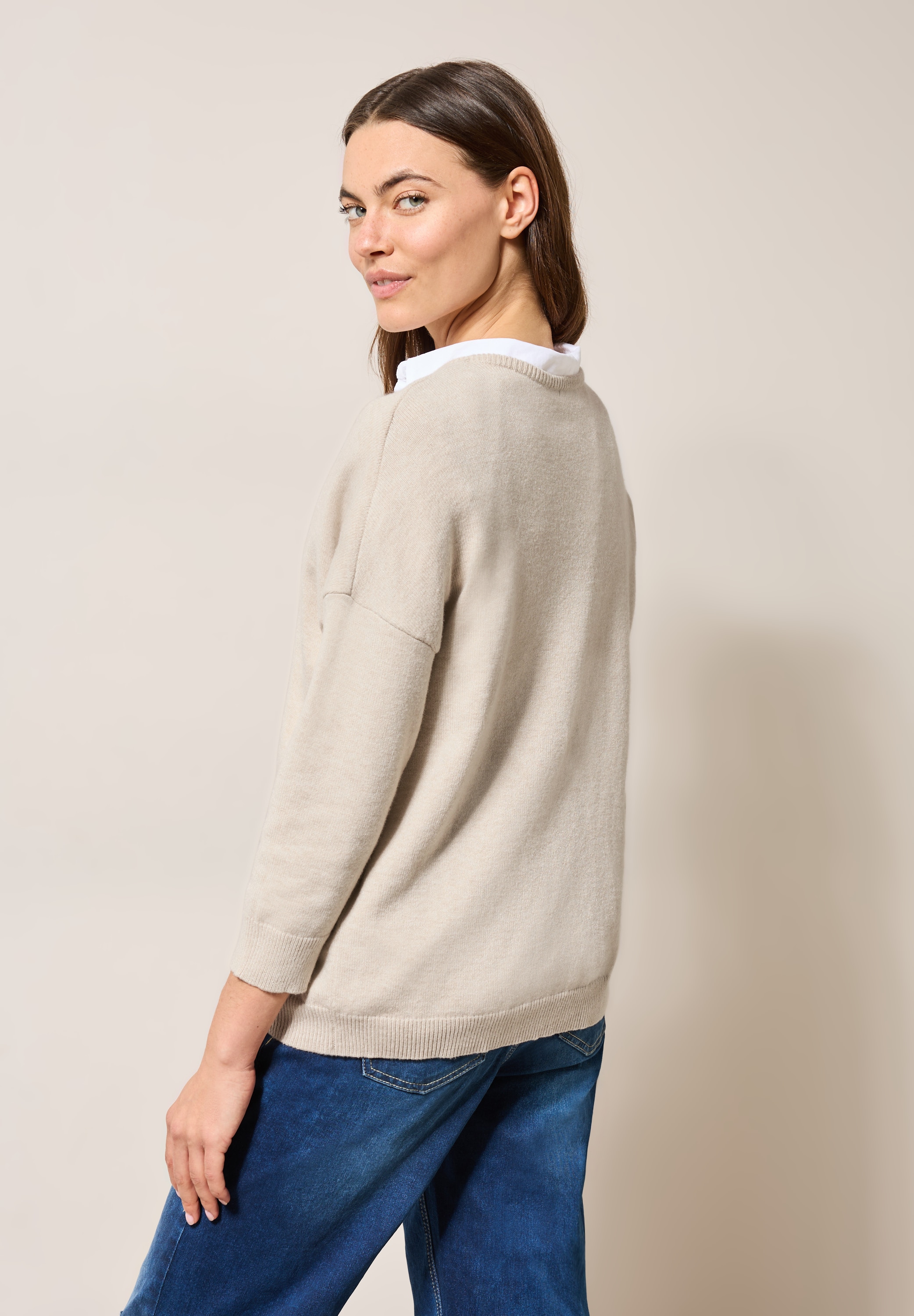 Cecil Strickpullover, aus Feinstrick
