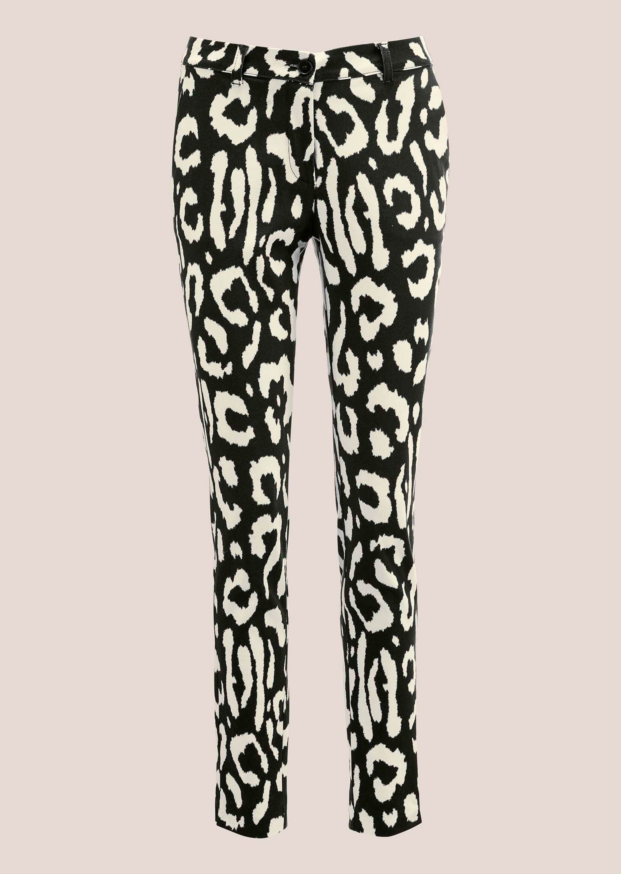 MADELEINE Stoffhose "Hose Druckhose mit kontraststarkem Animal-Print" günstig online kaufen