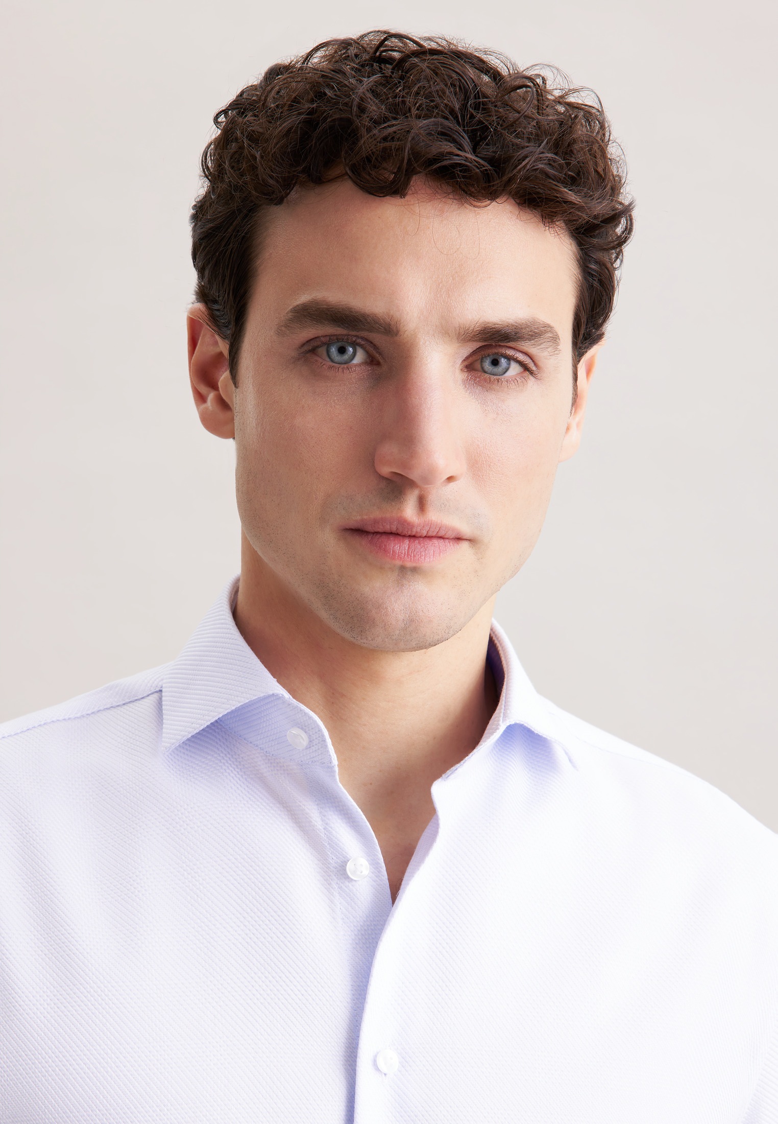 Thumbnail - seidensticker Businesshemd "Regular" Regular 1/1 Kentkragen Karo