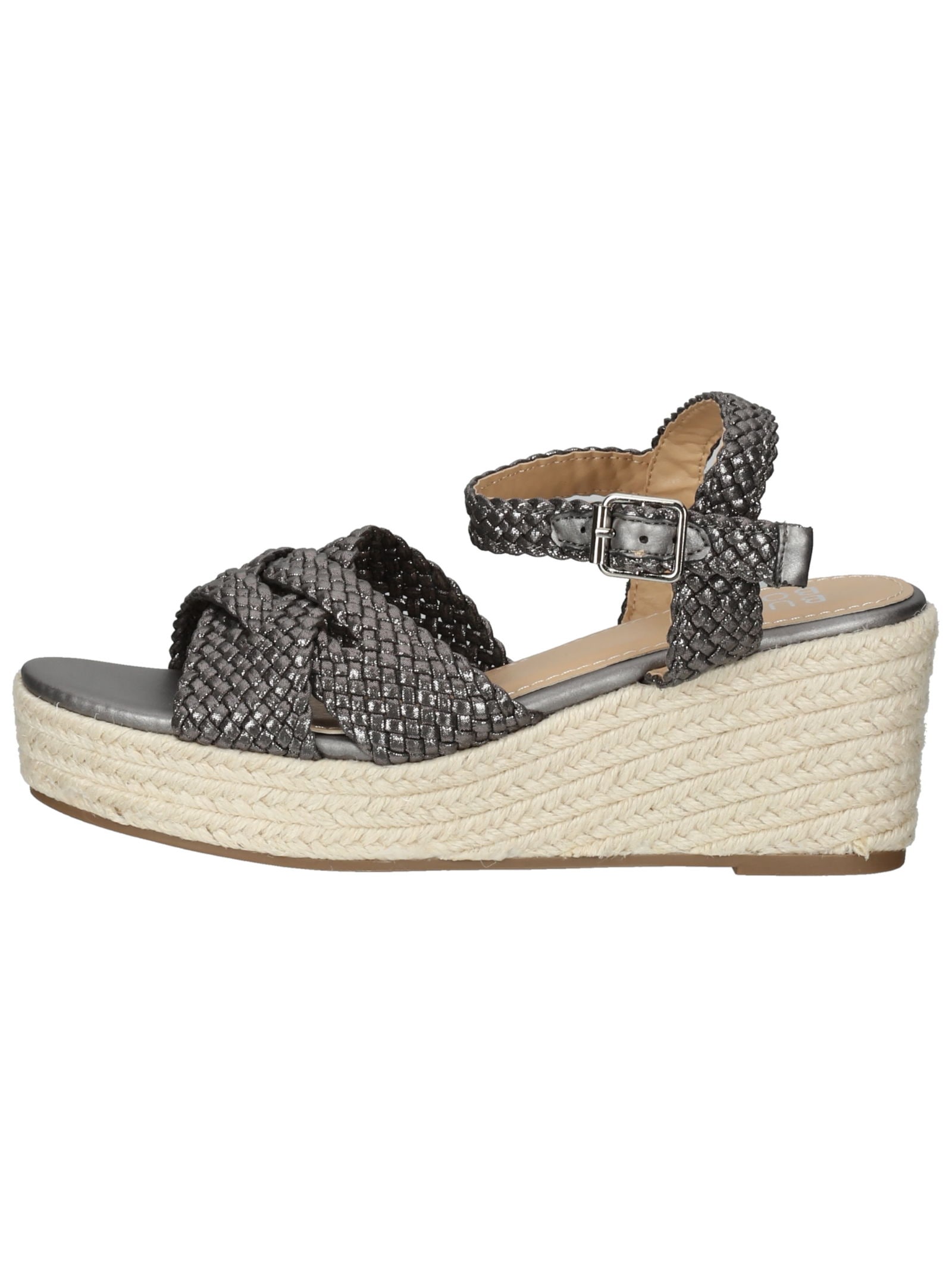 Bullboxer Keilsandalette »Bullboxer Sandalen Lederimitat/Textil«