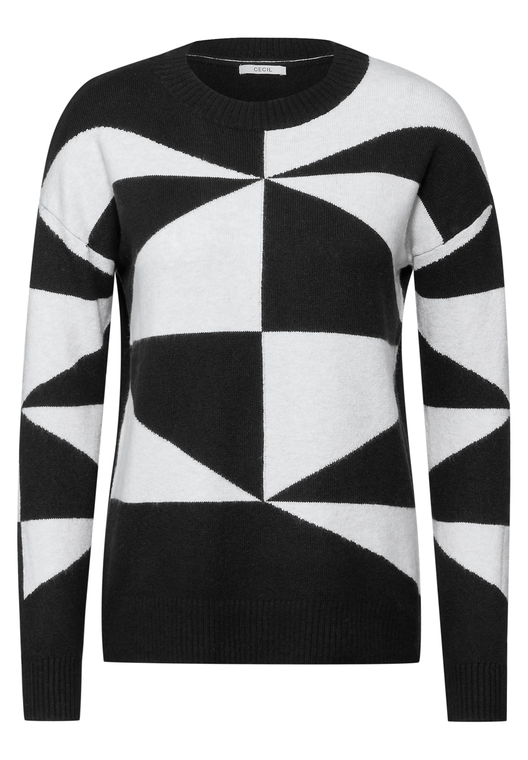 Cecil Strickpullover, im soften Baumwoll-Mix