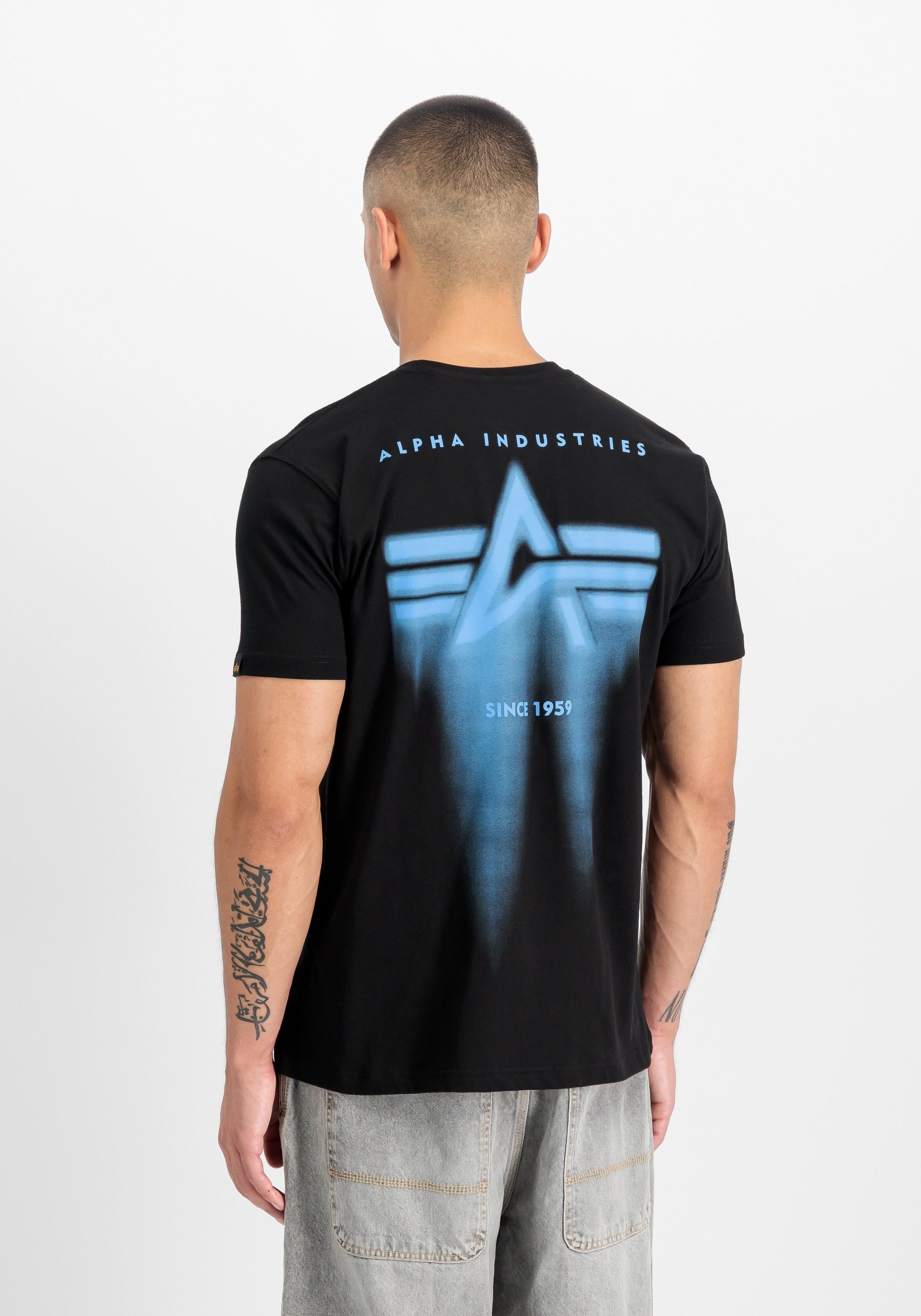 Alpha Industries T-Shirt »Spray Print T-Shirt«