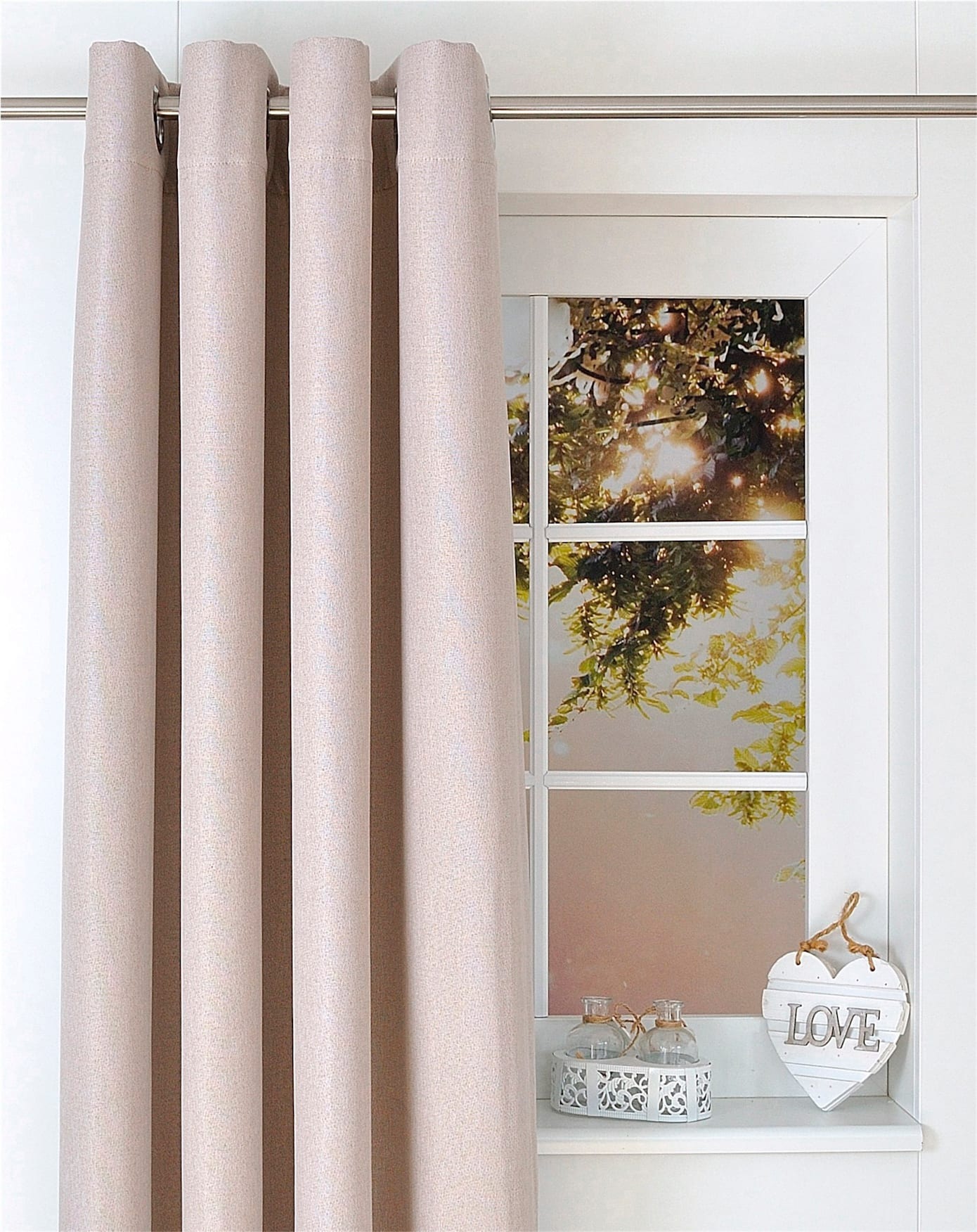 heine home Vorhang Ösen 1 tlg. günstig online kaufen