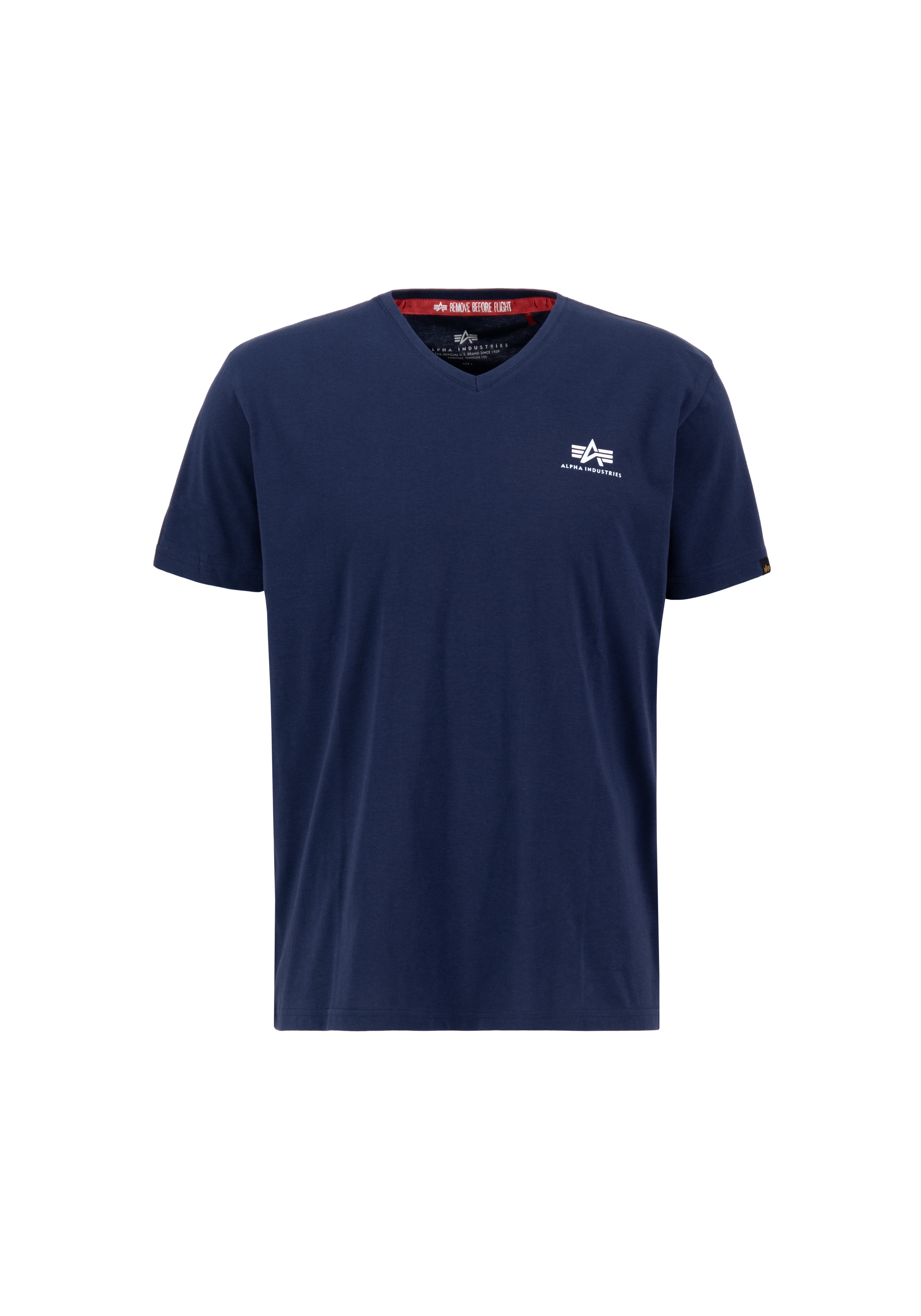 Alpha Industries T-Shirt "Basic V-Neck T-Shirt SL" günstig online kaufen