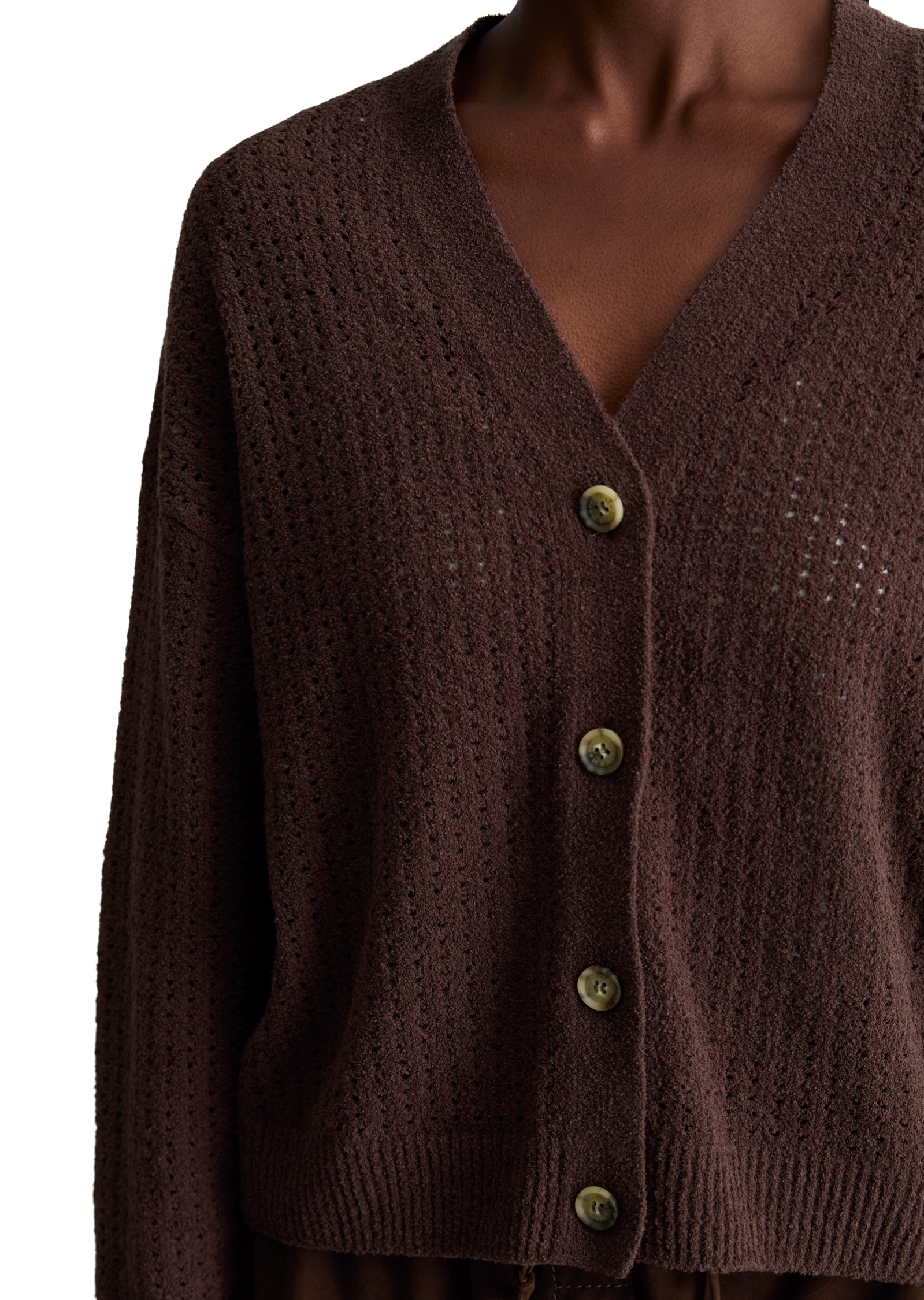 Marc O'Polo DENIM Cardigan »aus weichem Organic Cotton-Mix«