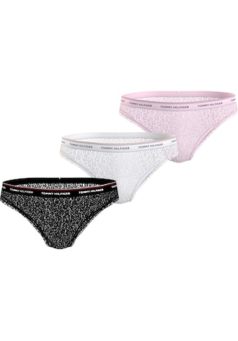 TOMMY HILFIGER Underwear Kelnaitės »3 PACK BIKINI LACE (EXT SIZ...
