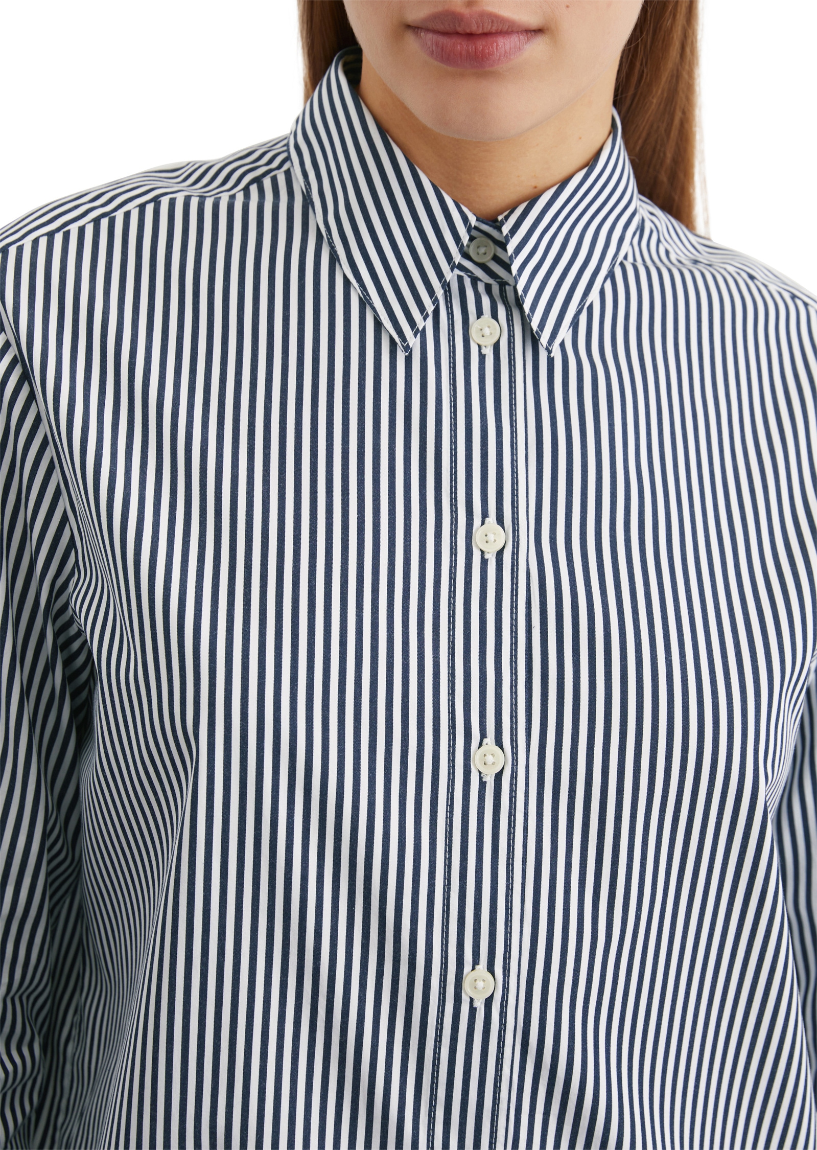 Marc O'Polo Hemdblusenkleid »aus Popeline«