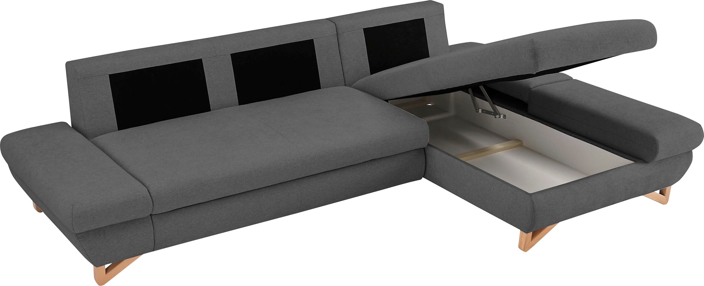 INOSIGN Schlafsofa »City/Giron«, komfortable Bettfunktion (Liegefläche 245 x 138 cm), sowie Bettkasten
