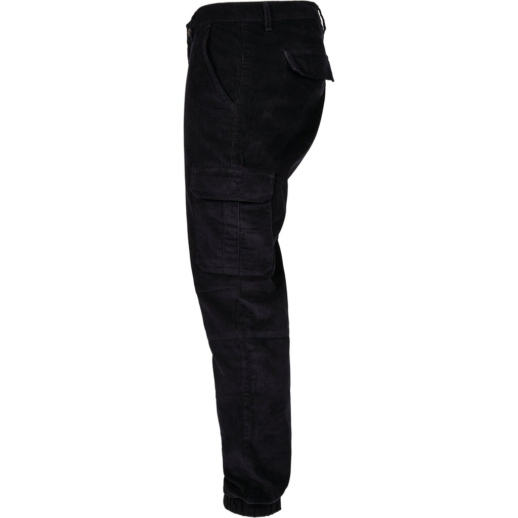 URBAN CLASSICS Jogginghose »Herren Corduroy Cargo Jogging Pants«, (1 tlg.)