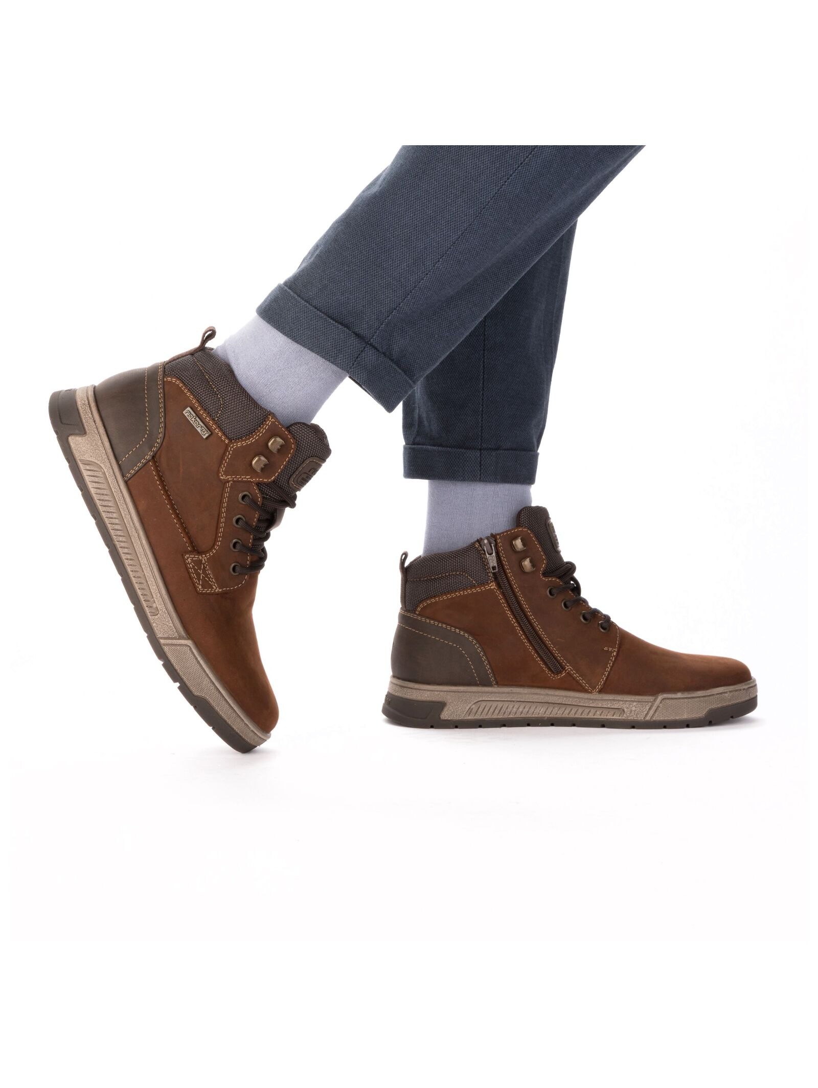 Thumbnail - Rieker Schnürstiefelette "Rieker Stiefelette Glattleder"