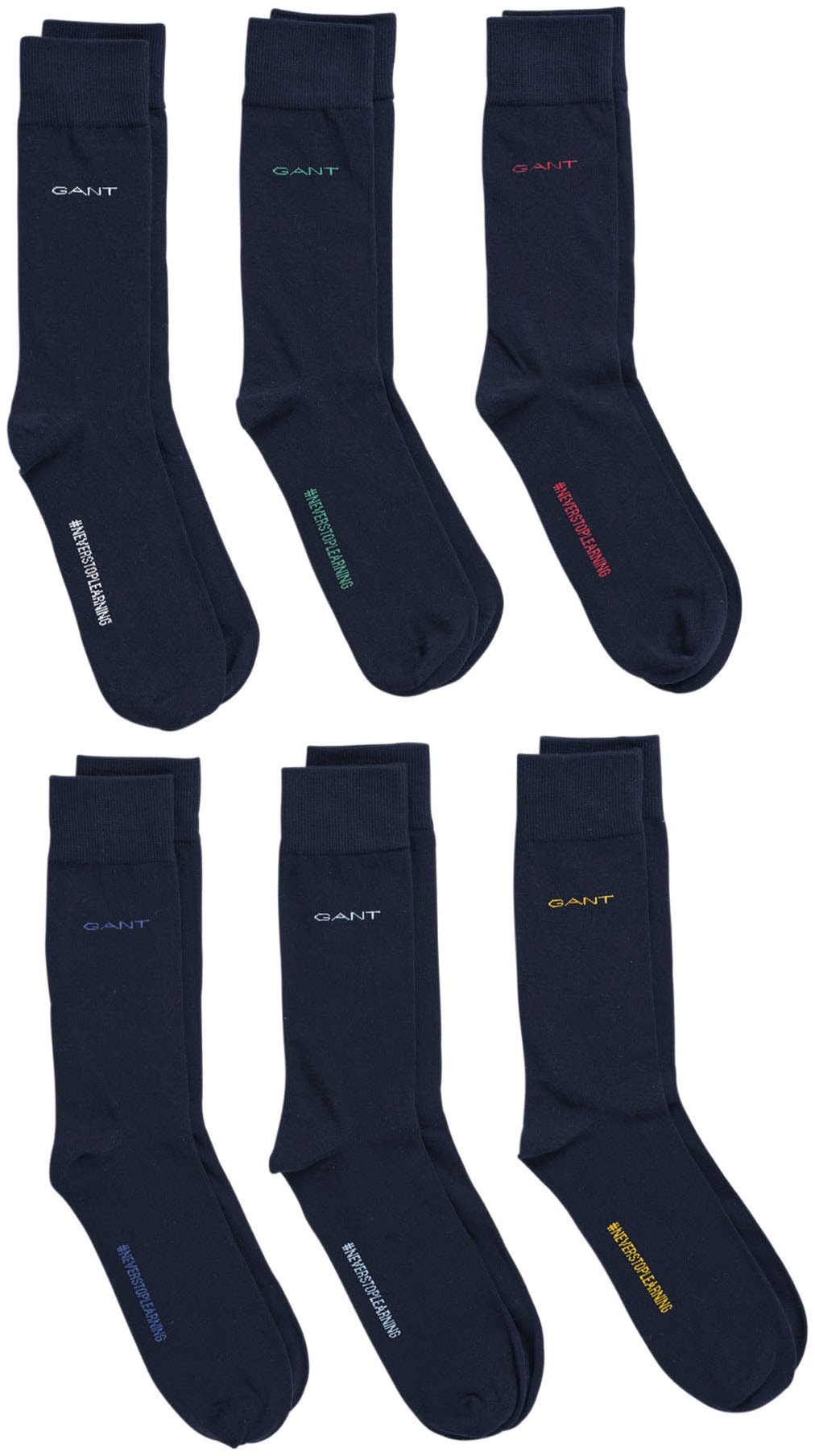 Gant Socken »D1. SOFT COTTON SOCKS 6-PACK« ...