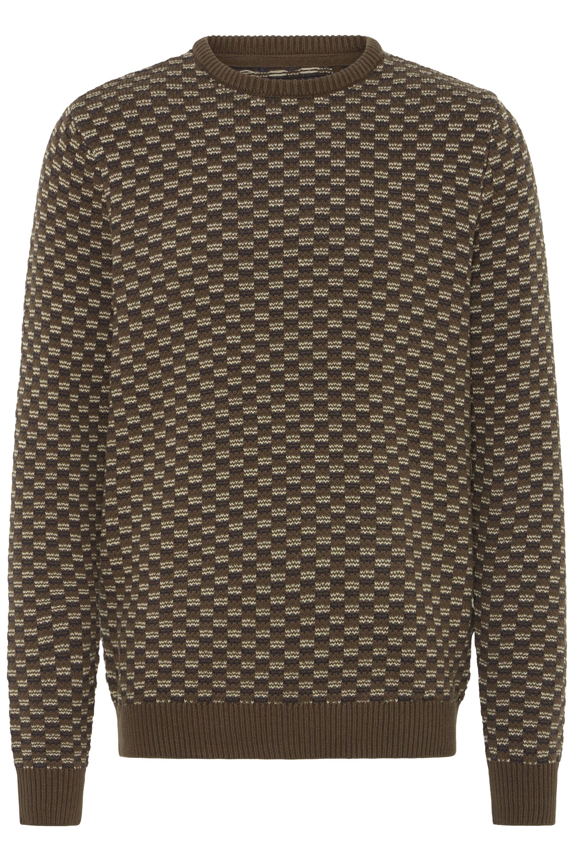 Blend Strickpullover "BHBalen" Klassischer Grobstrickpullover mit Zopfmuste günstig online kaufen