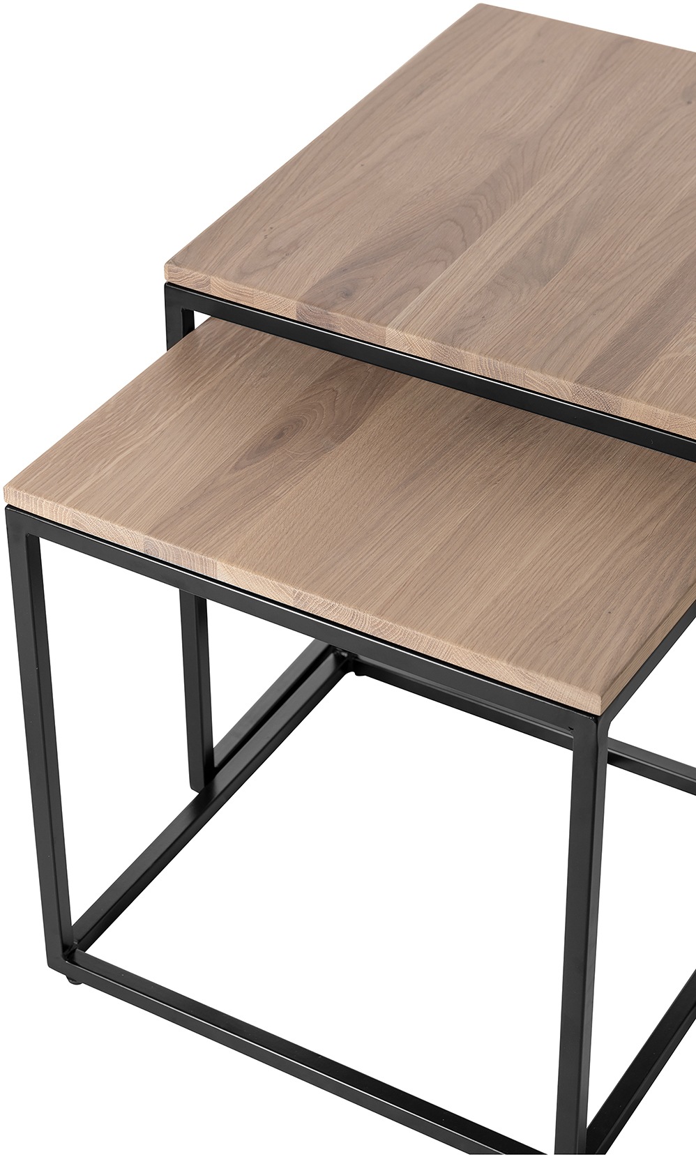 Fink Beistelltisch »Novo«, (Set, 2 St.), 2er Set, 40x40x41 & 45x45x46