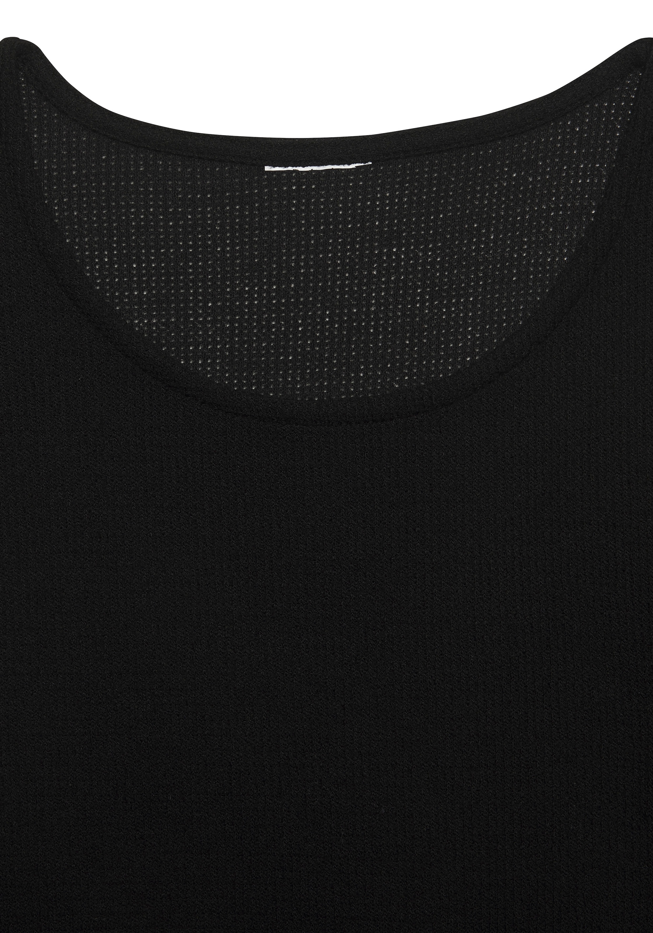 Vivance Langarmshirt »aus flauschigem Strick«, aus bügelfreier Qualität