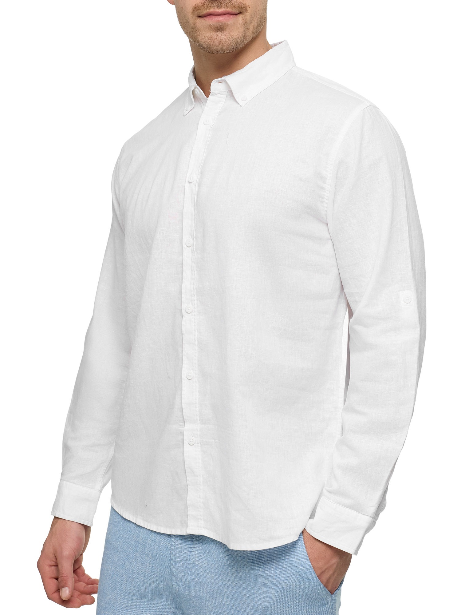 Indicode Langarmhemd "INBrayden" günstig online kaufen