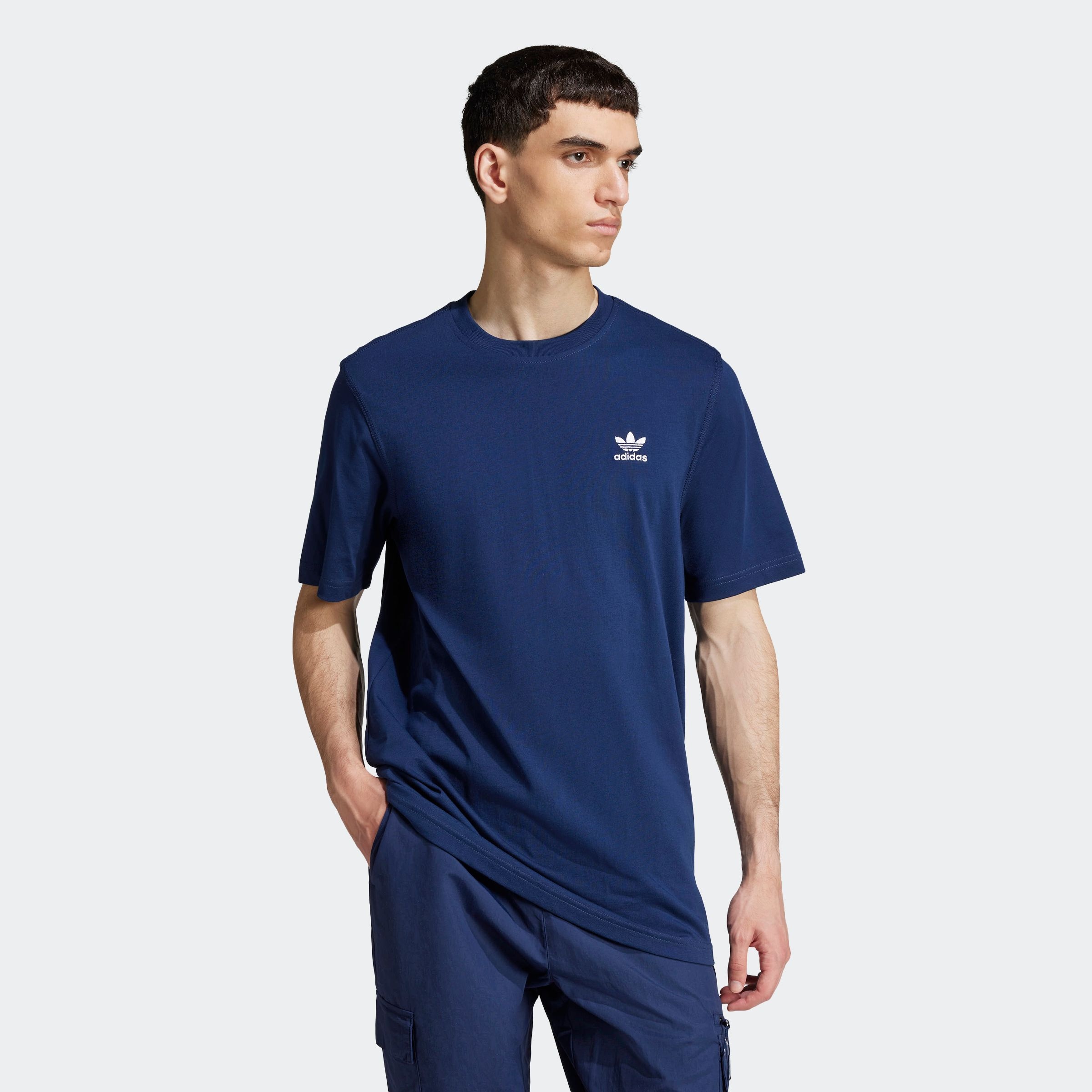 adidas Originals T-Shirt "TREFOIL ESS TEE", drei Streifen Essentials Shirt günstig online kaufen