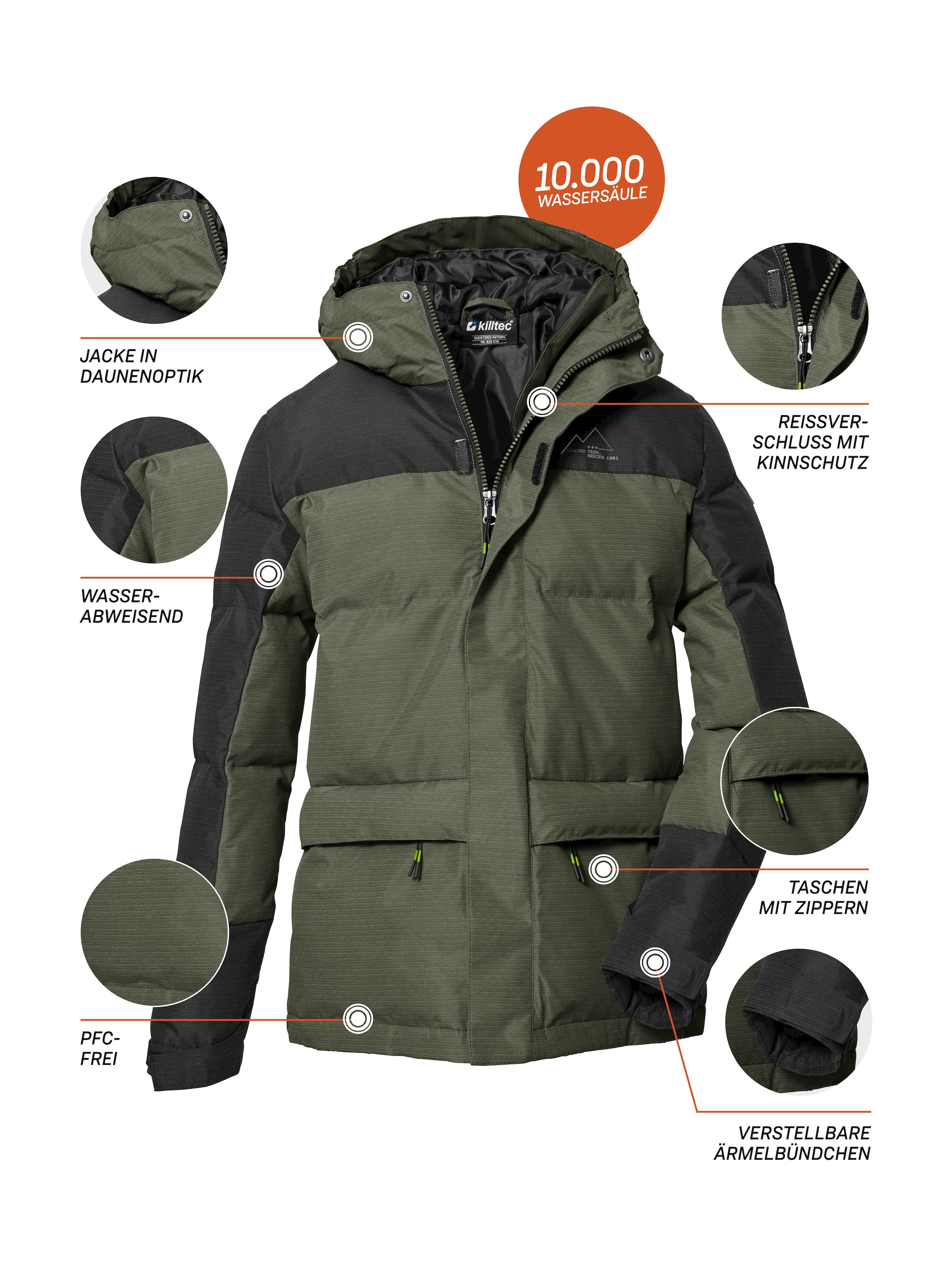 BAUR 156 BYS »KOW QLTD Killtec JCKT« | Steppjacke