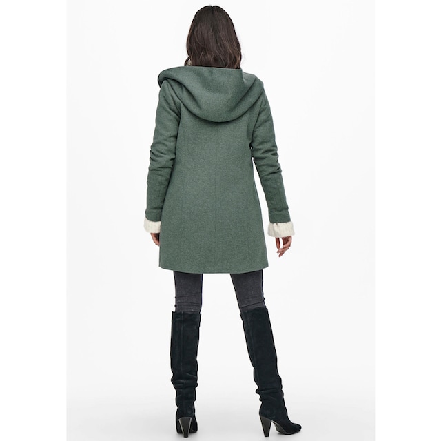 ONLY Langjacke »ONLSEDONA LIGHT COAT OTW NOOS«, mit Kapuze für kaufen | BAUR