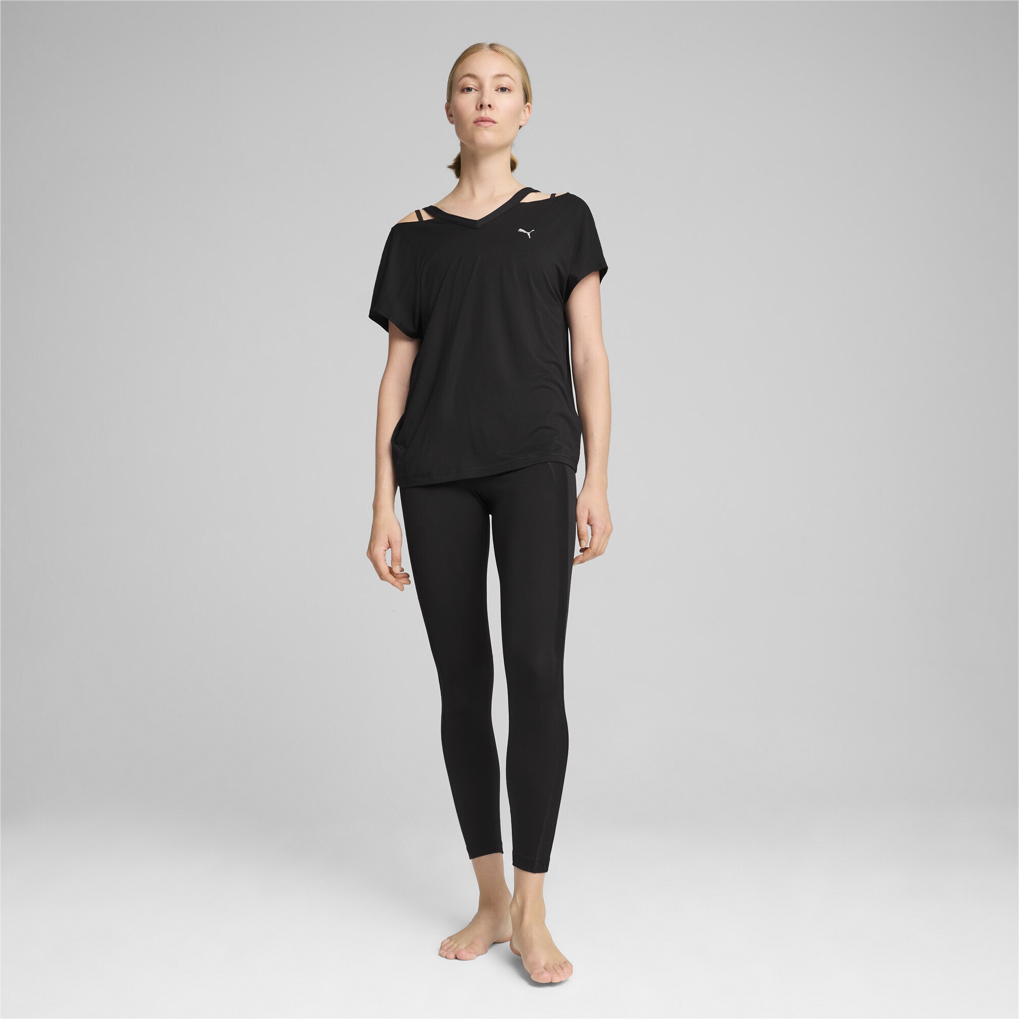 PUMA Yogashirt »STUDIO Fashion T-Shirt Damen«
