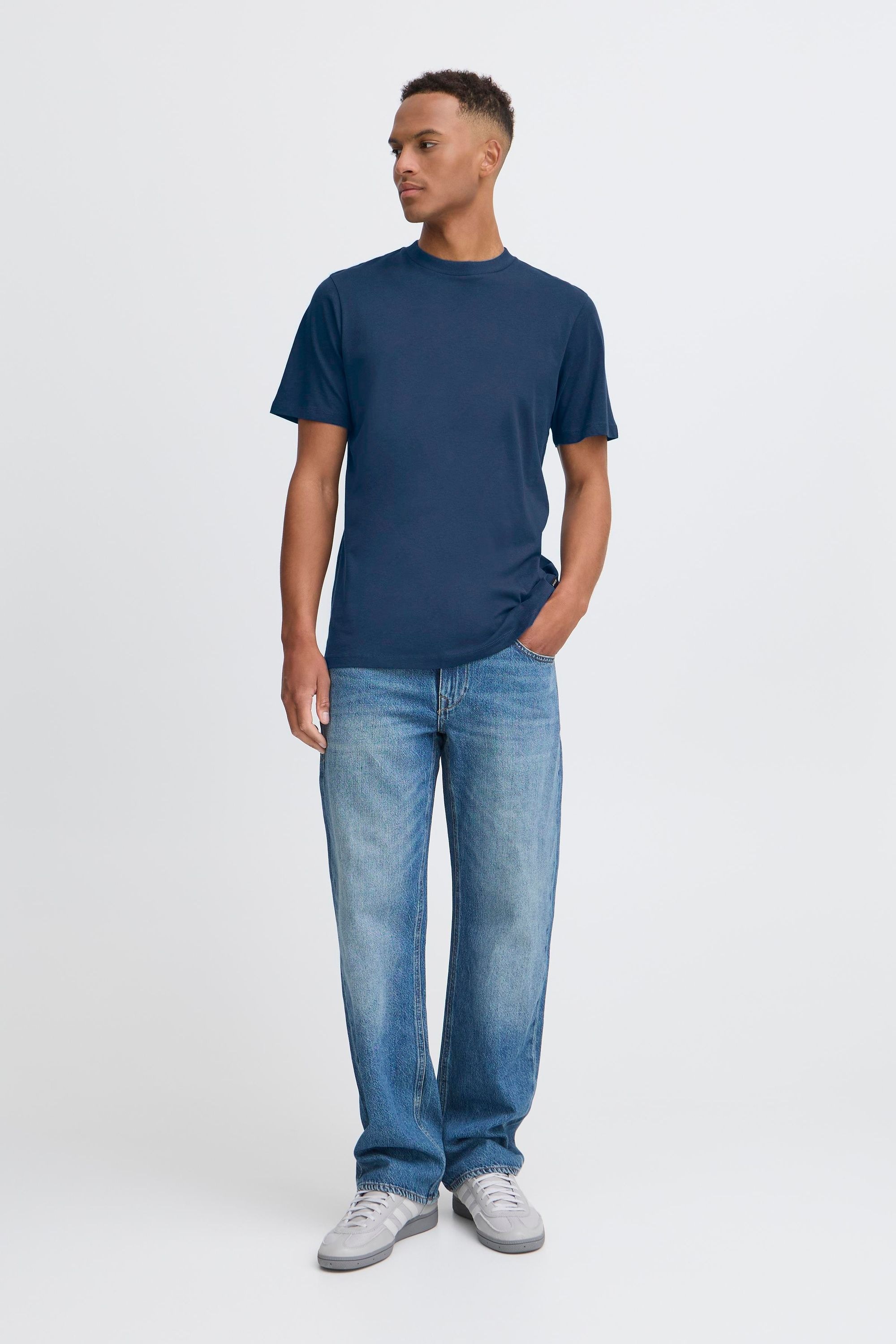 Blend Rundhalsshirt "Rundhalsshirt BHIVO 2 pack" günstig online kaufen