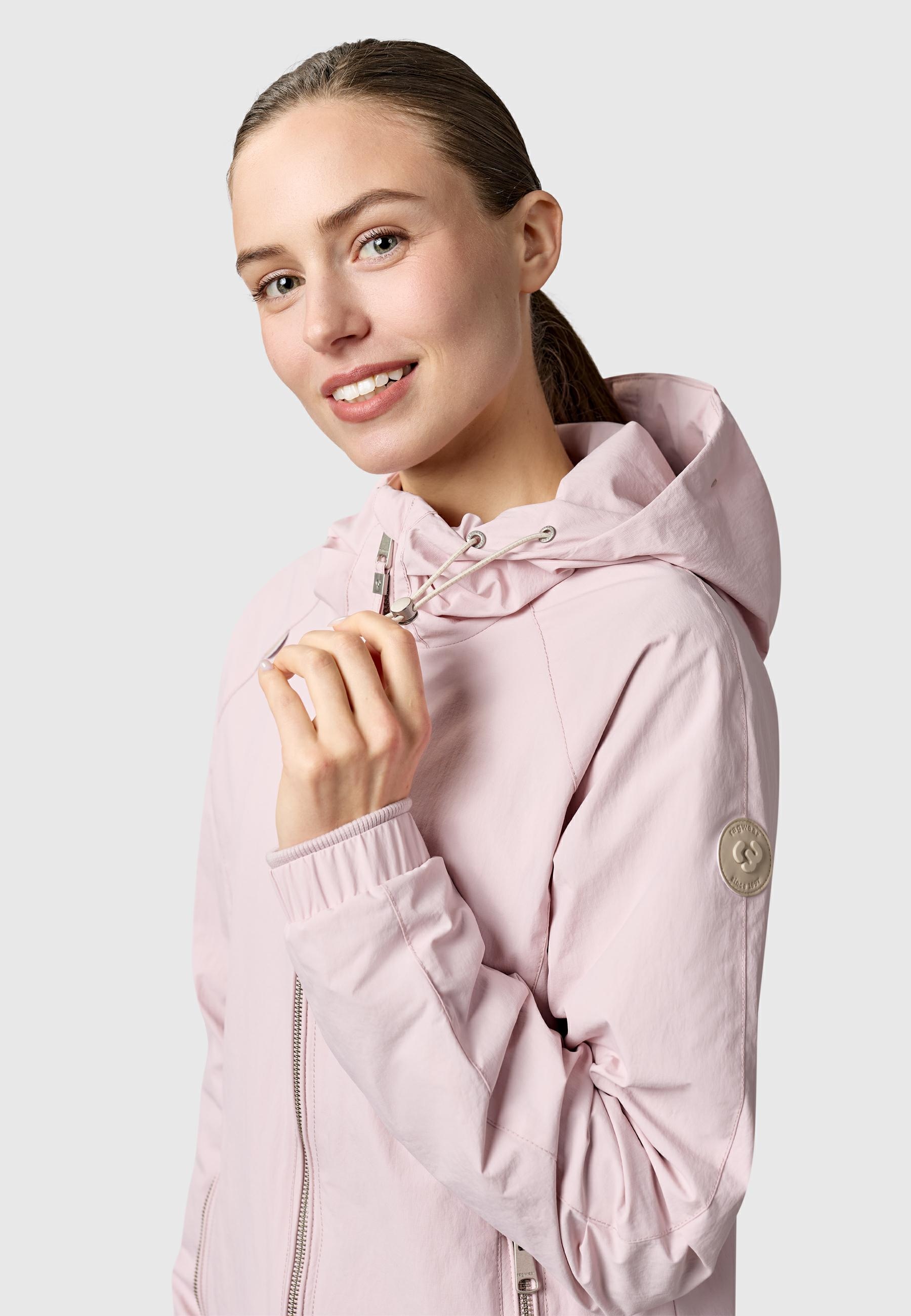 Ragwear Funktionsjacke »Dizzea« mit Kapuze Wasserdichte und atmungsaktive Übergangsjacke