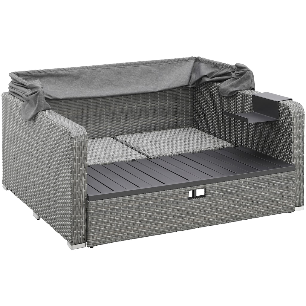 KONIFERA Loungebett »Sylt«, (Set, 8 St.)