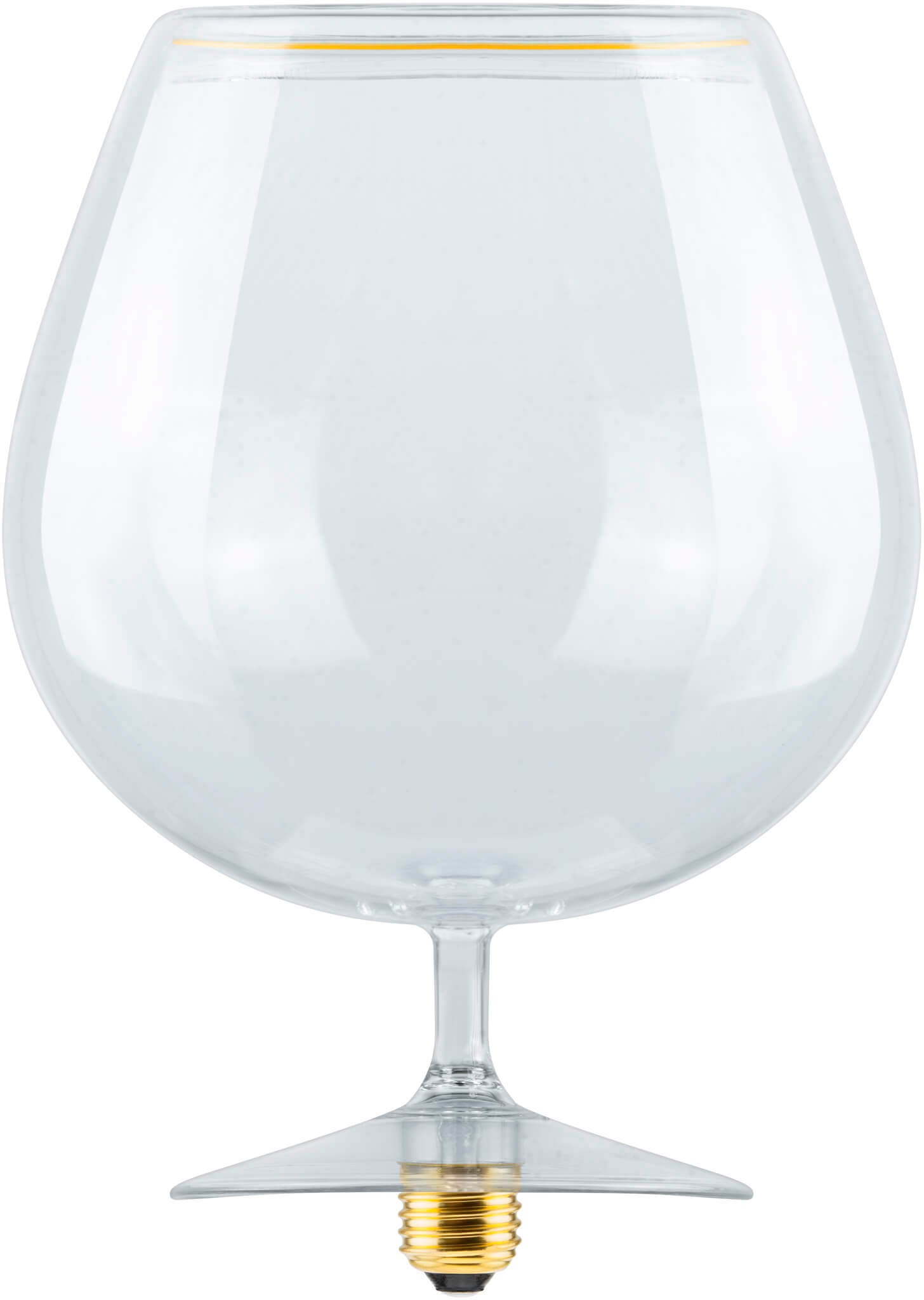 SEGULA LED-Leuchtmittel »LED Floating Cognac clear«, E27, 1 St., Extra-Warmweiß, handmade