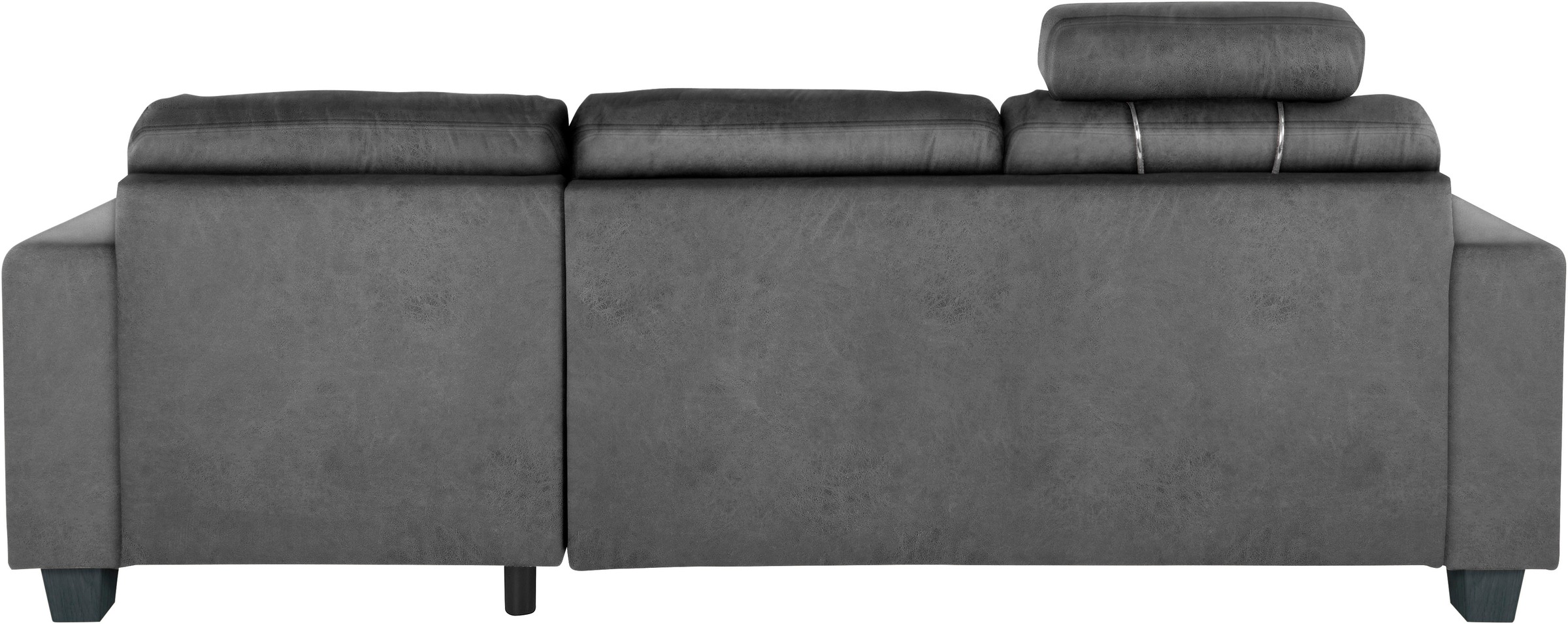 TRENDMANUFAKTUR Ecksofa »Chamber, zeitlos und modern, bequem mit hohem Sitzkomfort, L-Form«, inklusive einer Kopfstütze, wahlweise mit Schlaffunktion